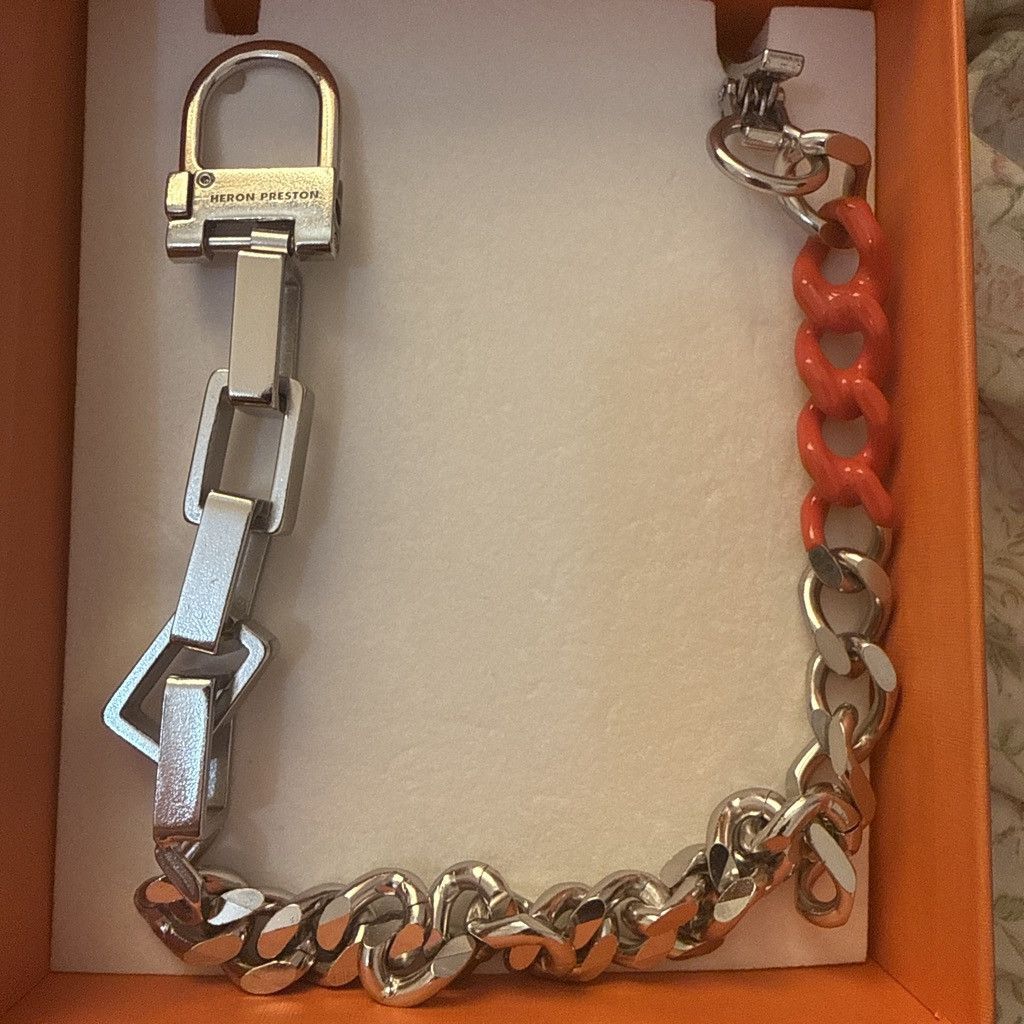 Heron Preston Heron Preston luxury Necklace chain Size 44 - 1 Thumbnail