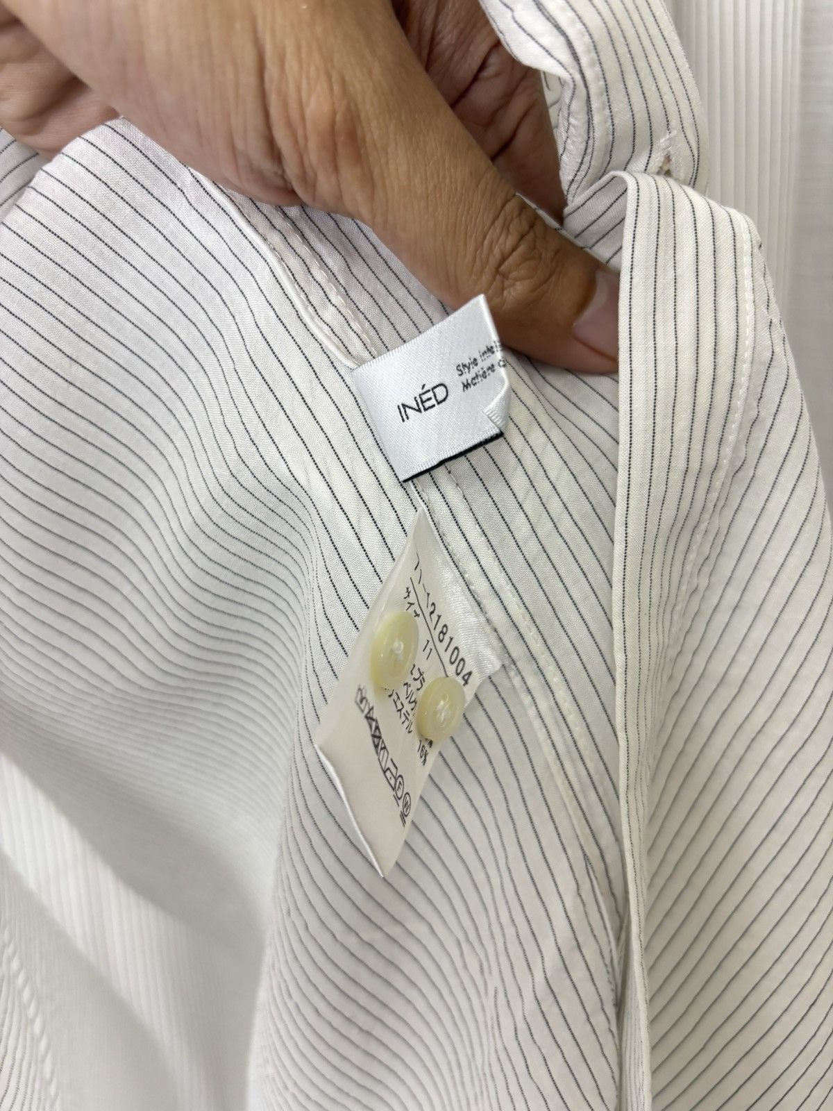 Yohji Yamamoto ined yohji yamamoto tuxedo shirt Size S / US 4 / IT 40 - 3 Thumbnail
