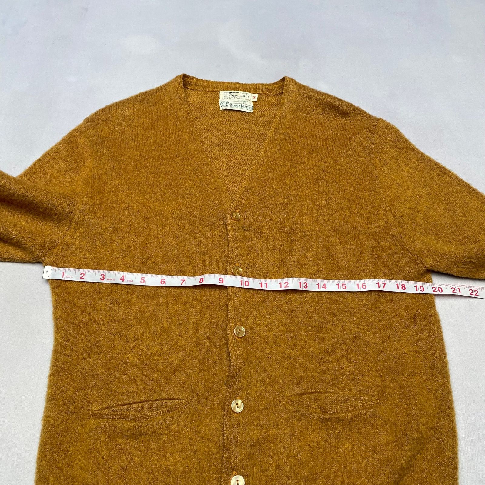 Vintage Vintage 60s Moonshiner Knit Himalaya Mohair Cardigan Medium Size US M / EU 48-50 / 2 - 5 Thumbnail