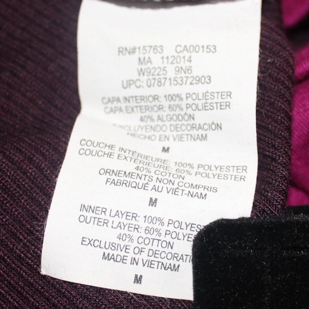 Champion Champion Cropped Magenta Over a Ribbed Deep Purple Tank Size M / US 6-8 / IT 42-44 - 6 Thumbnail