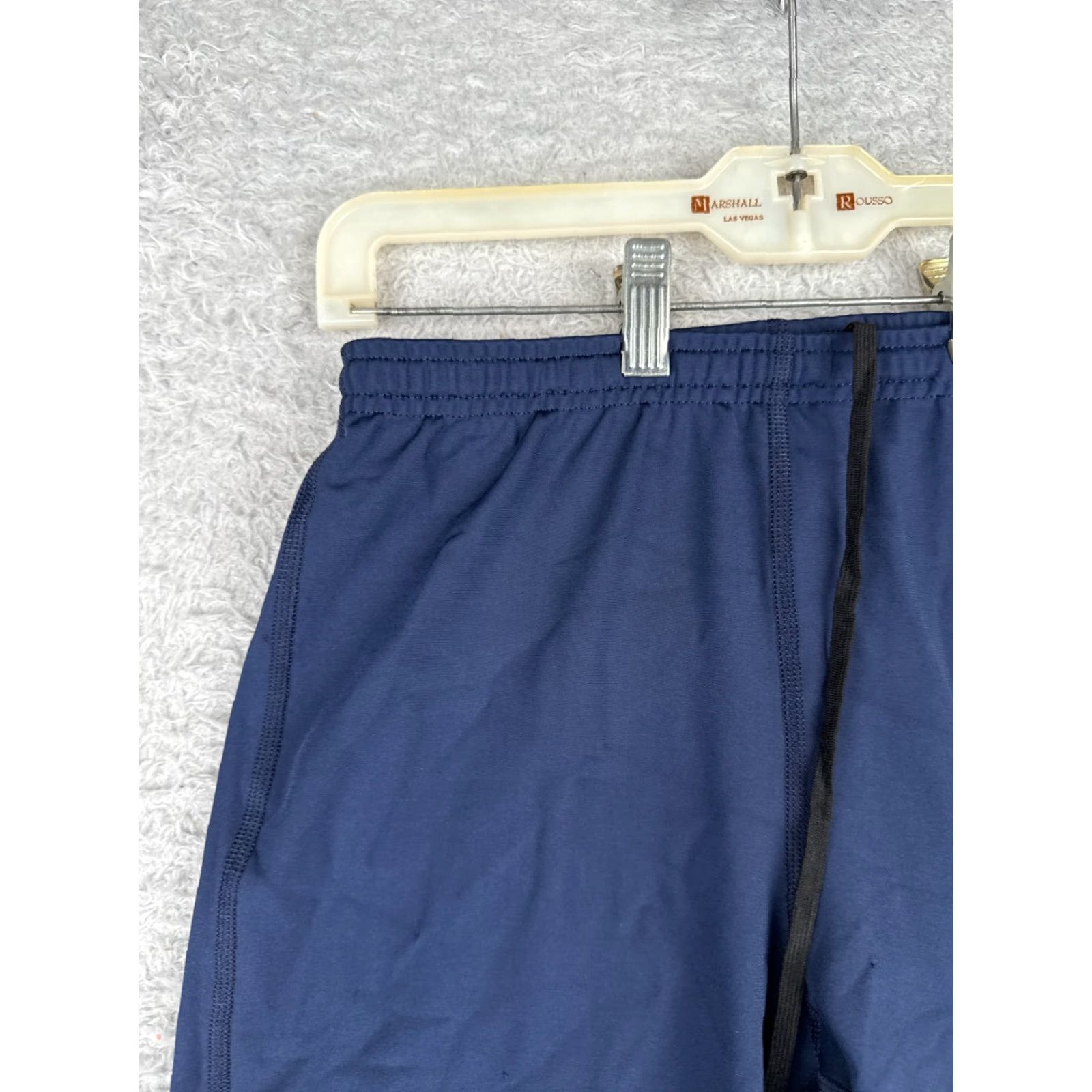 Vintage Spettso Spandex Blend Swim Jammer Bottom Adult Large Blue Compression Performance Men’s Regular Size L Size US 33 - 4 Thumbnail