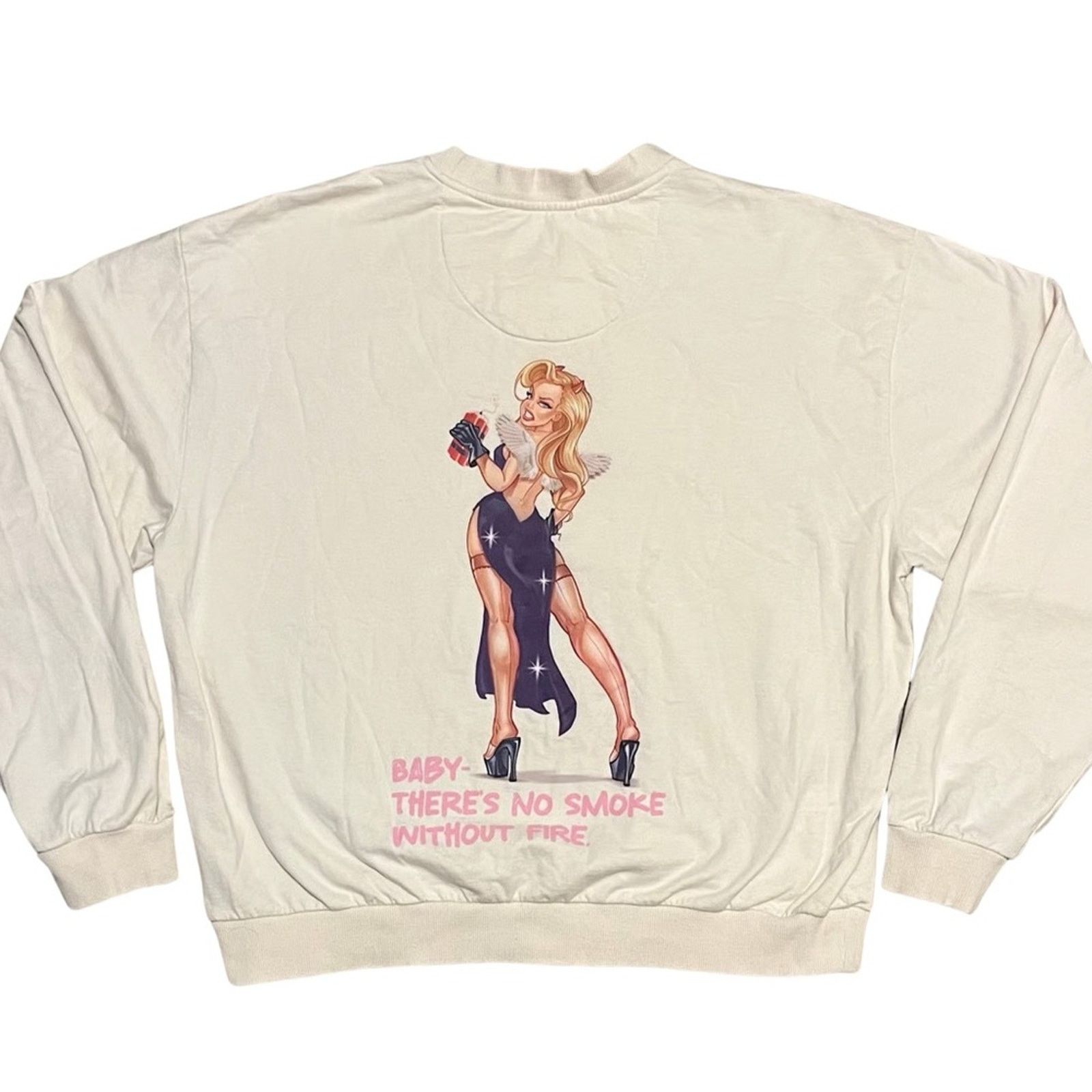 Boys Lie Boys Lie “Shoot Your Shot” Crewneck – One Size(item #077) Size ONE SIZE - 1 Thumbnail