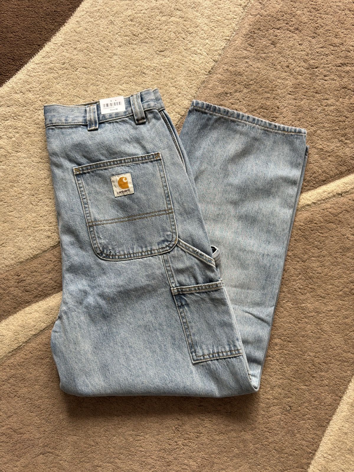 Carhartt Wip Carhartt Double Knee OG Pants Baggy Jeans New With Tags Blue Size US 32 / EU 48 - 1 Thumbnail