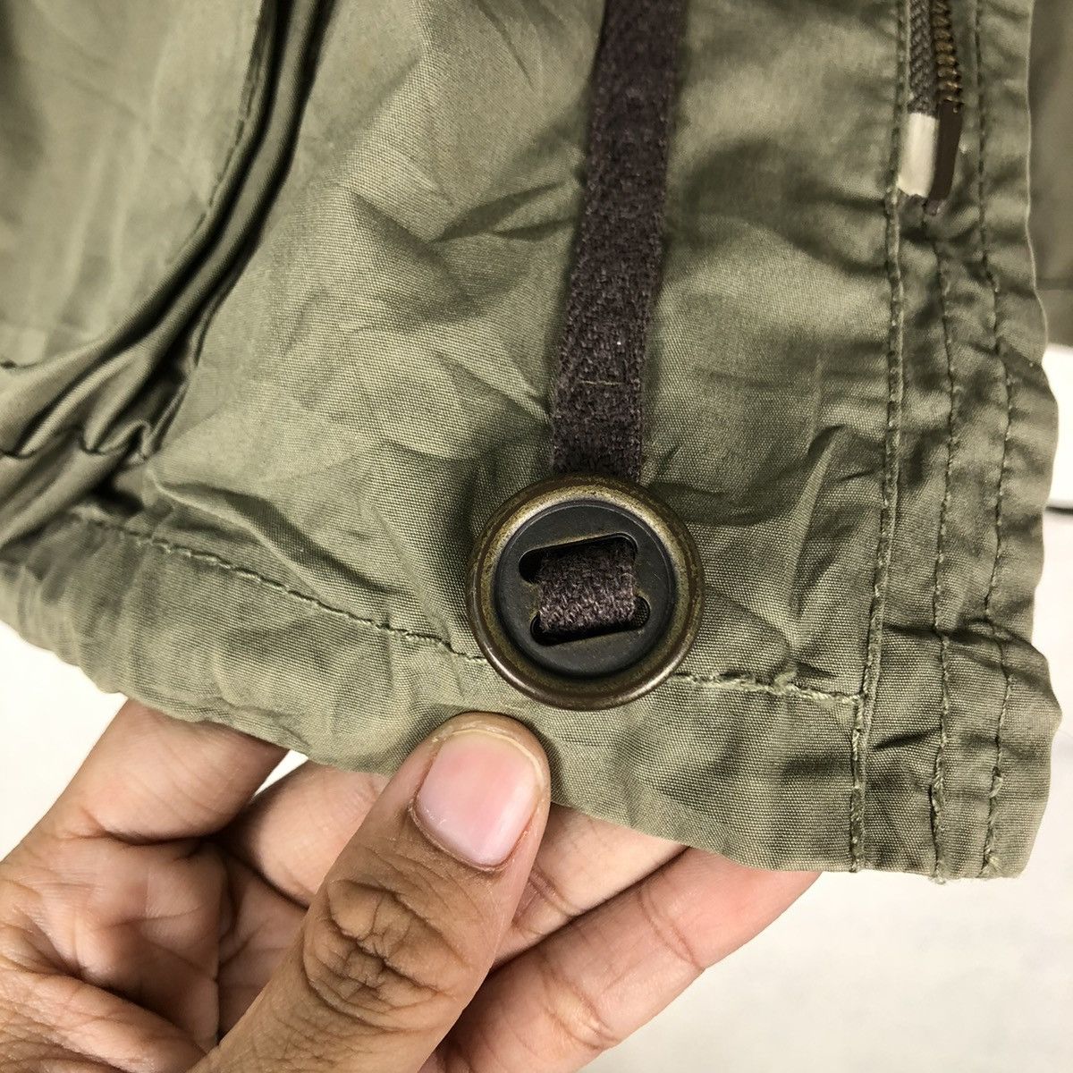 PPFM 🔥CROPPED BONDAGE PARACHUTE BIKER JACKET PPFM JAPAN Size US L / EU 52-54 / 3 - 19 Thumbnail