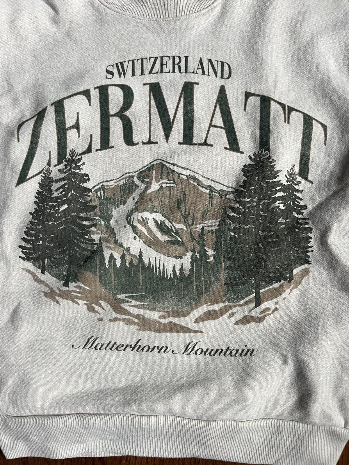 Vintage Graphic nature crewneck Size US XS / EU 42 / 0 - 5 Thumbnail