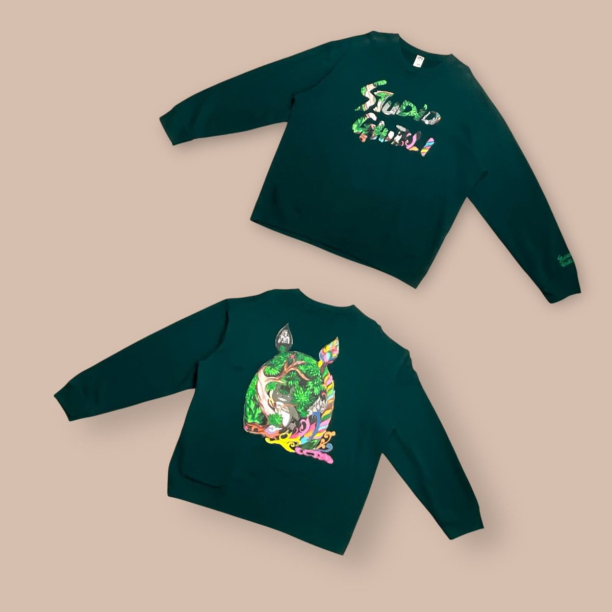 Uniqlo Uniqlo X Studio Ghibli "My Neighbor TOTORO" Sweatshirt Size US XL / EU 56 / 4 - 1 Thumbnail
