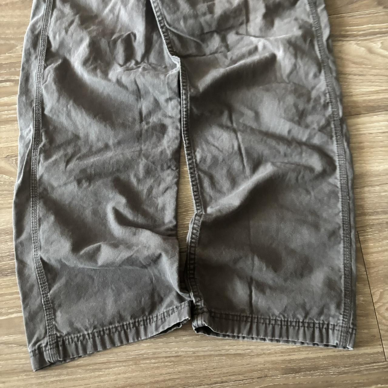 Vintage Crazy Vintage Y2K/2000s Grunge Faded Grey Workwear Skater Carpenter Pants! 34x32 Size US 34 / EU 50 - 6 Thumbnail
