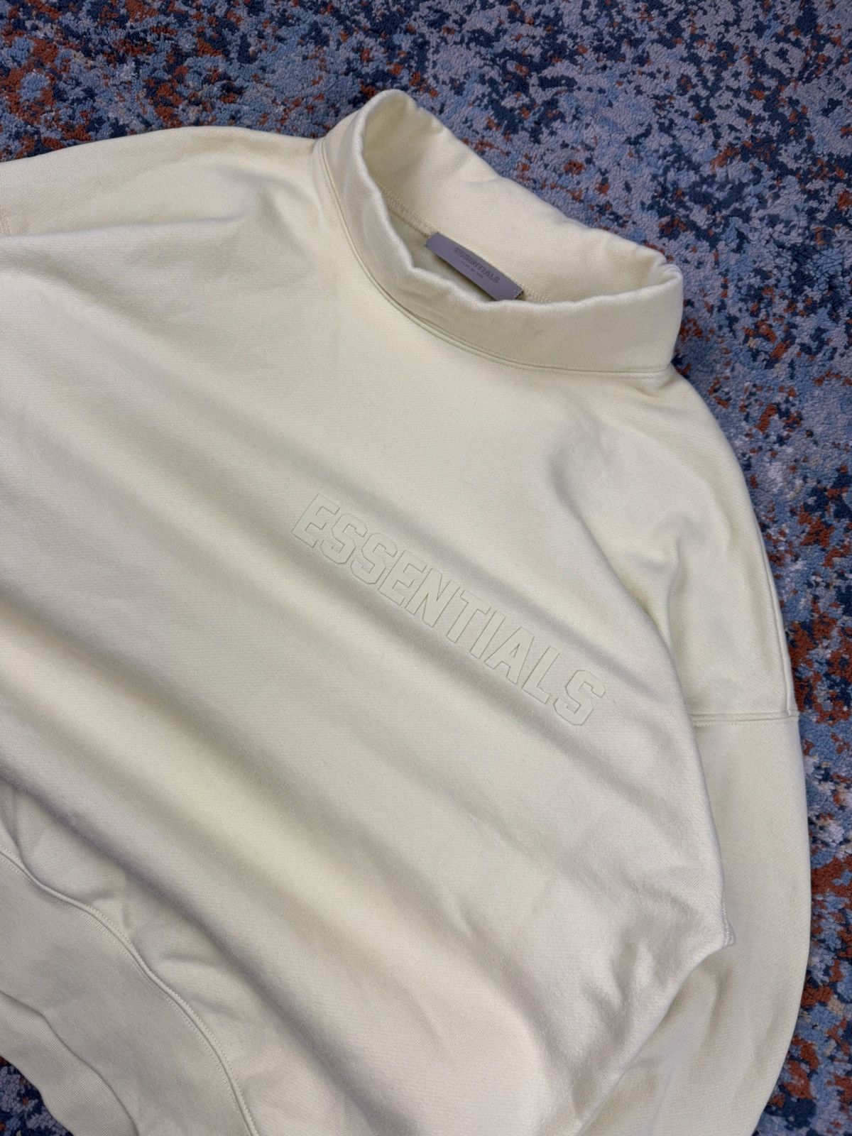 Designer × Fear of God Fear of God essentials mock neck boxy baggy sweatshirt Size US M / EU 48-50 / 2 - 3 Thumbnail