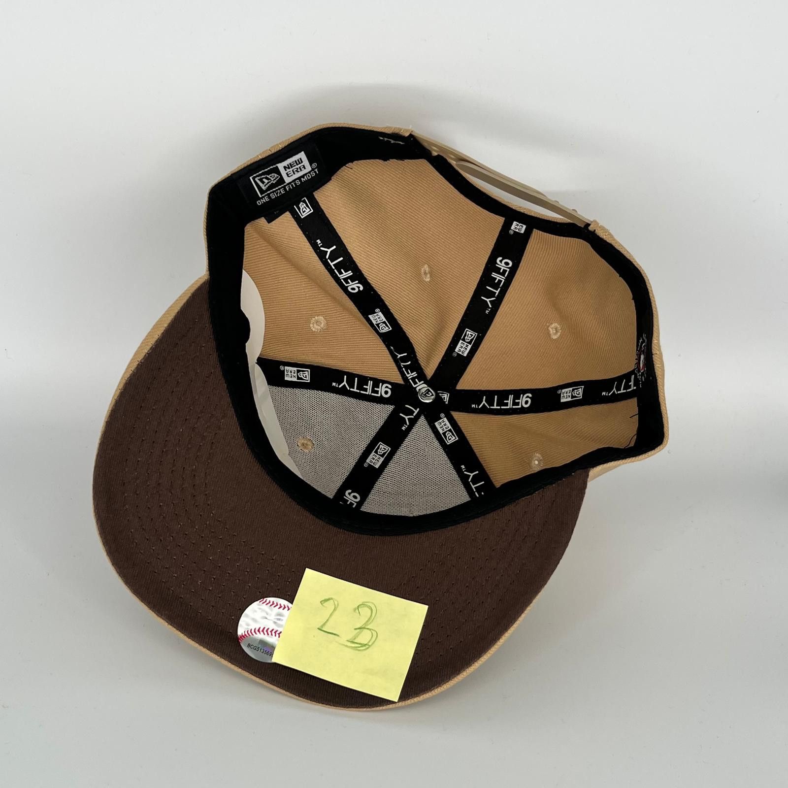 New Era Brown Los Angeles Dodgers LA Overlap New Era MLB 9Fifty Size ONE SIZE - 4 Thumbnail