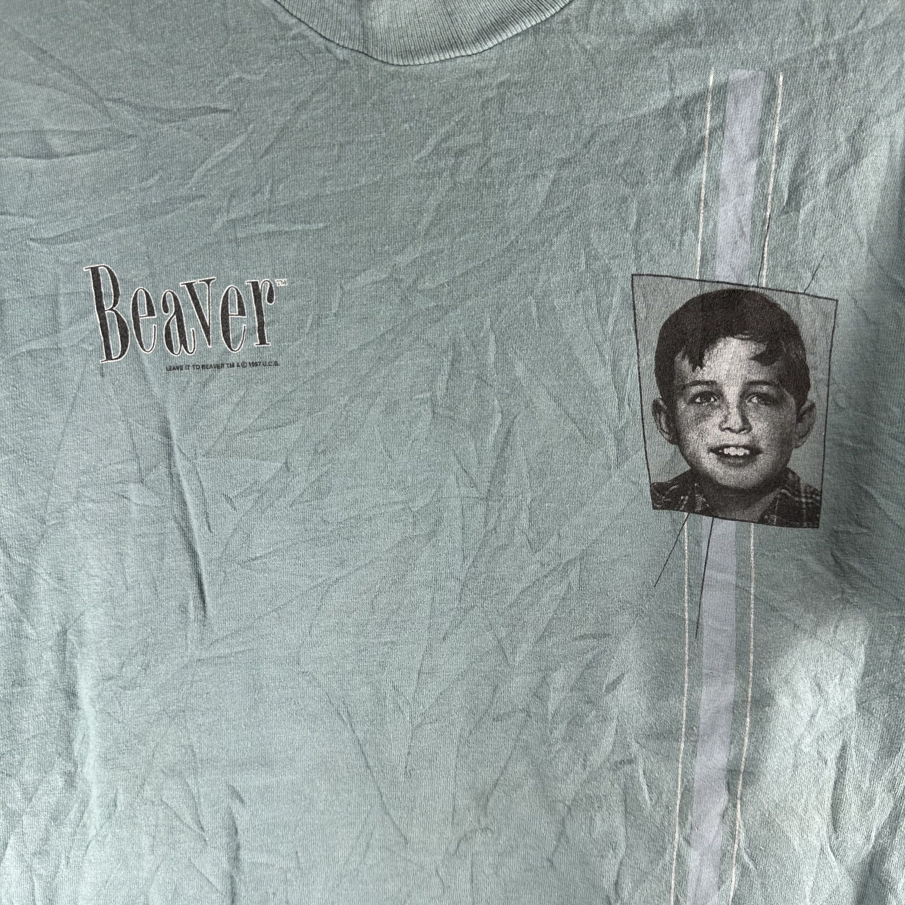 Vintage ​Vintage 1997 Leave It To Beaver Movie Promo T-shirt Size US M / EU 48-50 / 2 - 2 Thumbnail