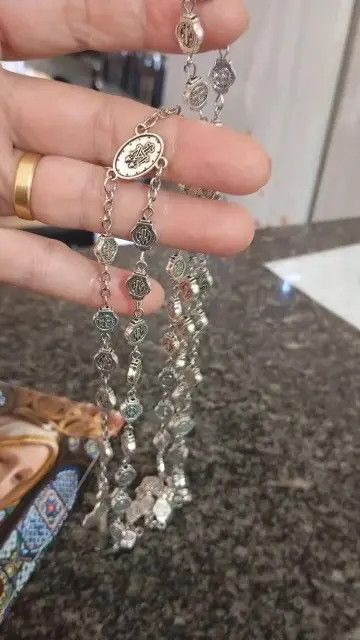 Other Saint Benedict Rosary Necklace Chain Size ONE SIZE - 6 Thumbnail