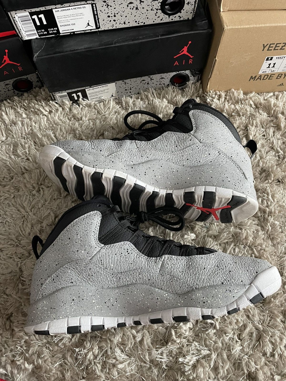 Jordan Brand Jordan 10 Light Smoke Grey Size US 11 / EU 44 - 3 Thumbnail