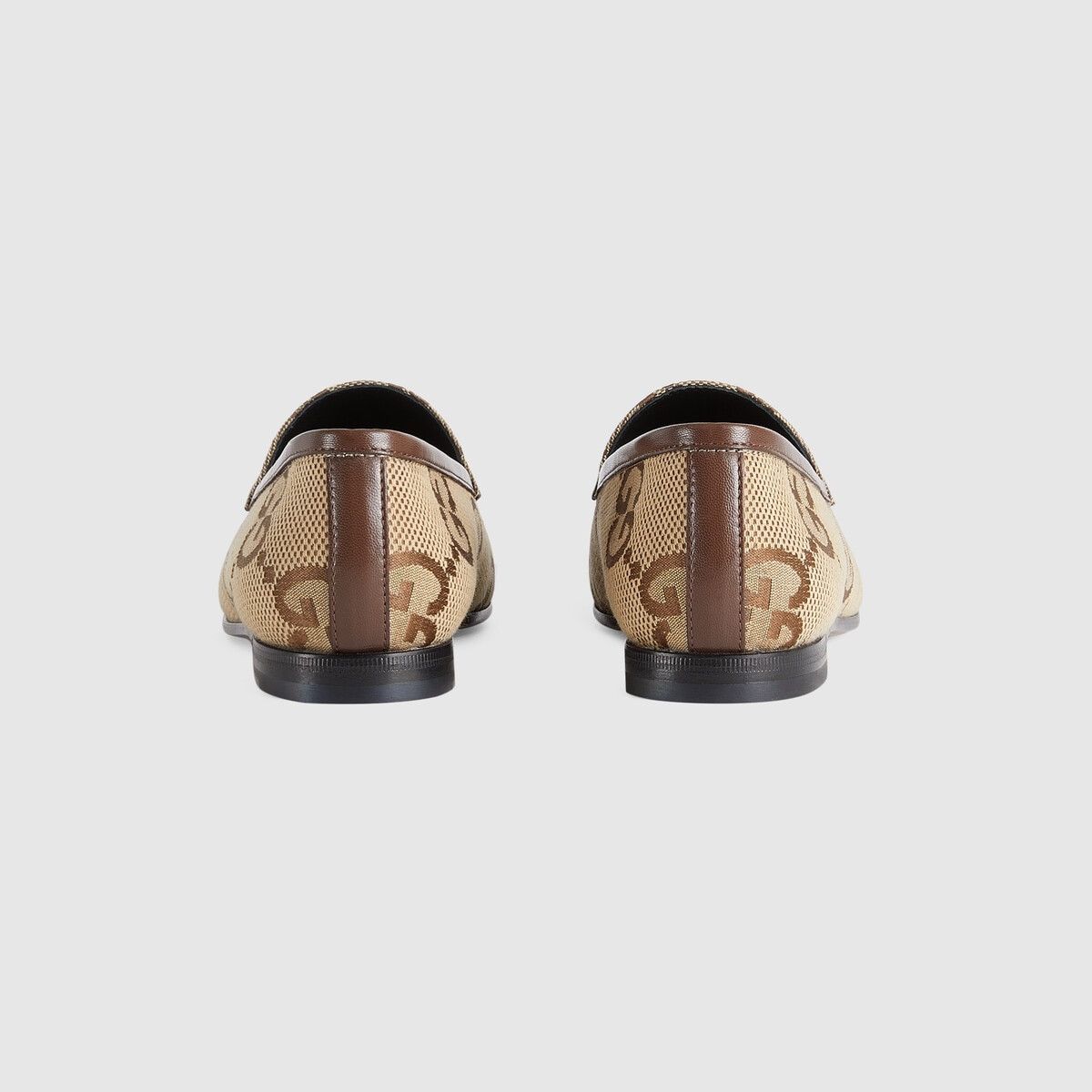 Gucci o1s1wg110225 GG Jordan Loafers in Camel/Brown Size US 11.5 / IT 41.5 - 4 Thumbnail