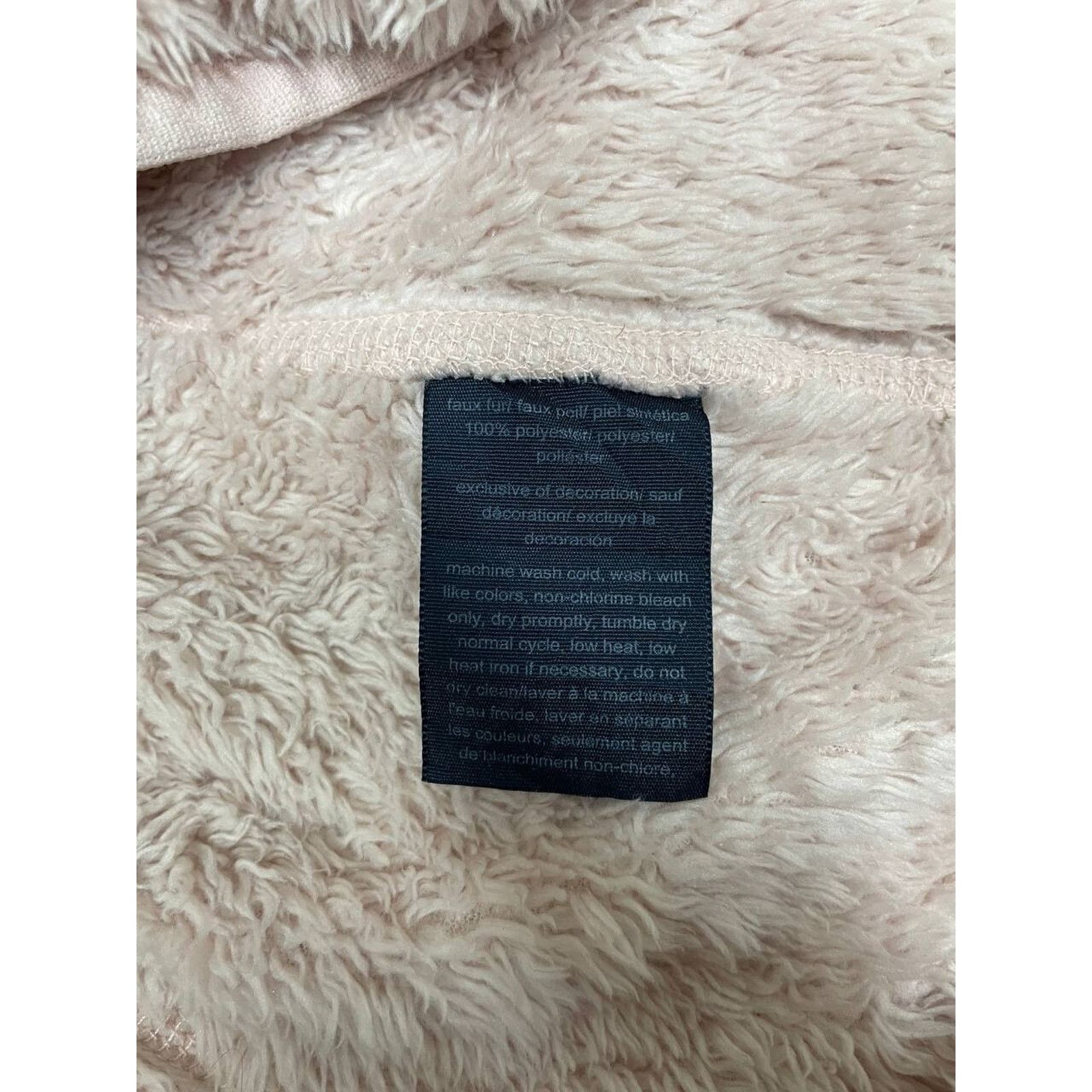 Tommy Hilfiger Vintage Tommy Hilfiger Fuzzy Hooded ZipUp Jacket Pink Size M Size M / US 6-8 / IT 42-44 - 11 Thumbnail