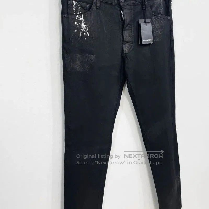 Dsquared2 DSQUARED2 Black Denim Casual Pants for Men . Size US 44 / EU 60 - 3 Thumbnail