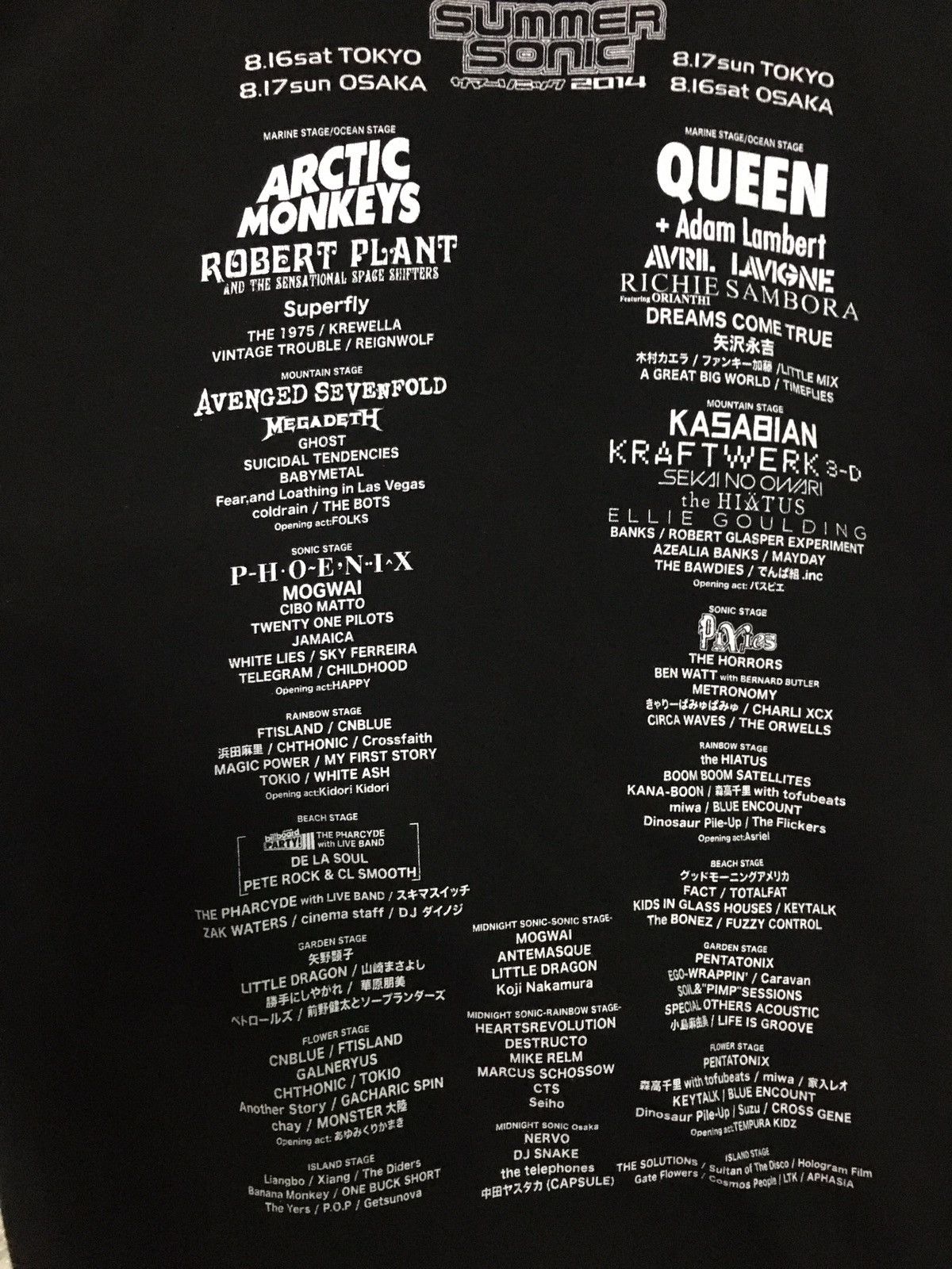 Other Summer Sonic x T-Shirt Band Size US M / EU 48-50 / 2 - 4 Thumbnail