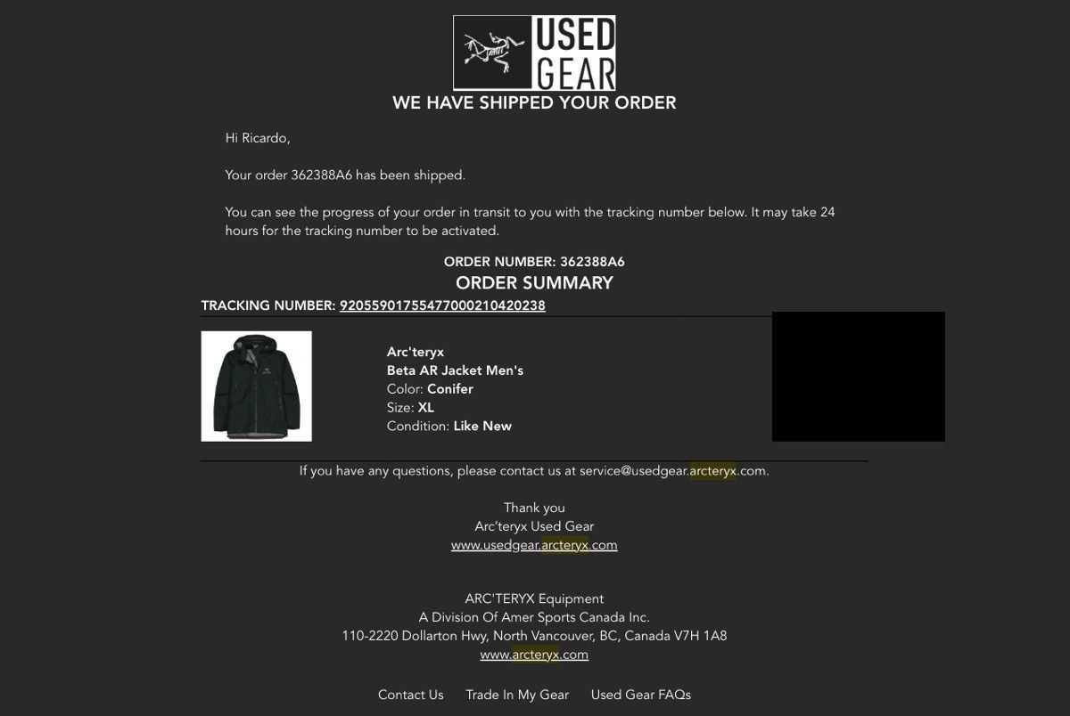 Arc'teryx Arcteryx beta AR Size US XL / EU 56 / 4 - 11 Thumbnail