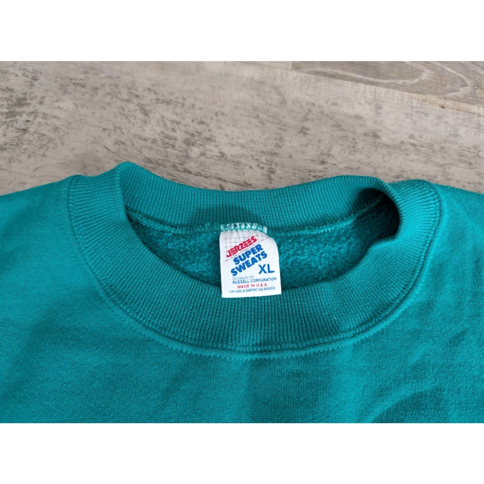 Jerzees Vtg Jerzees Super Sweats Sweatshirt USA Social Work For The Health Of It XL Size XL / US 12-14 / IT 48-50 - 7 Thumbnail