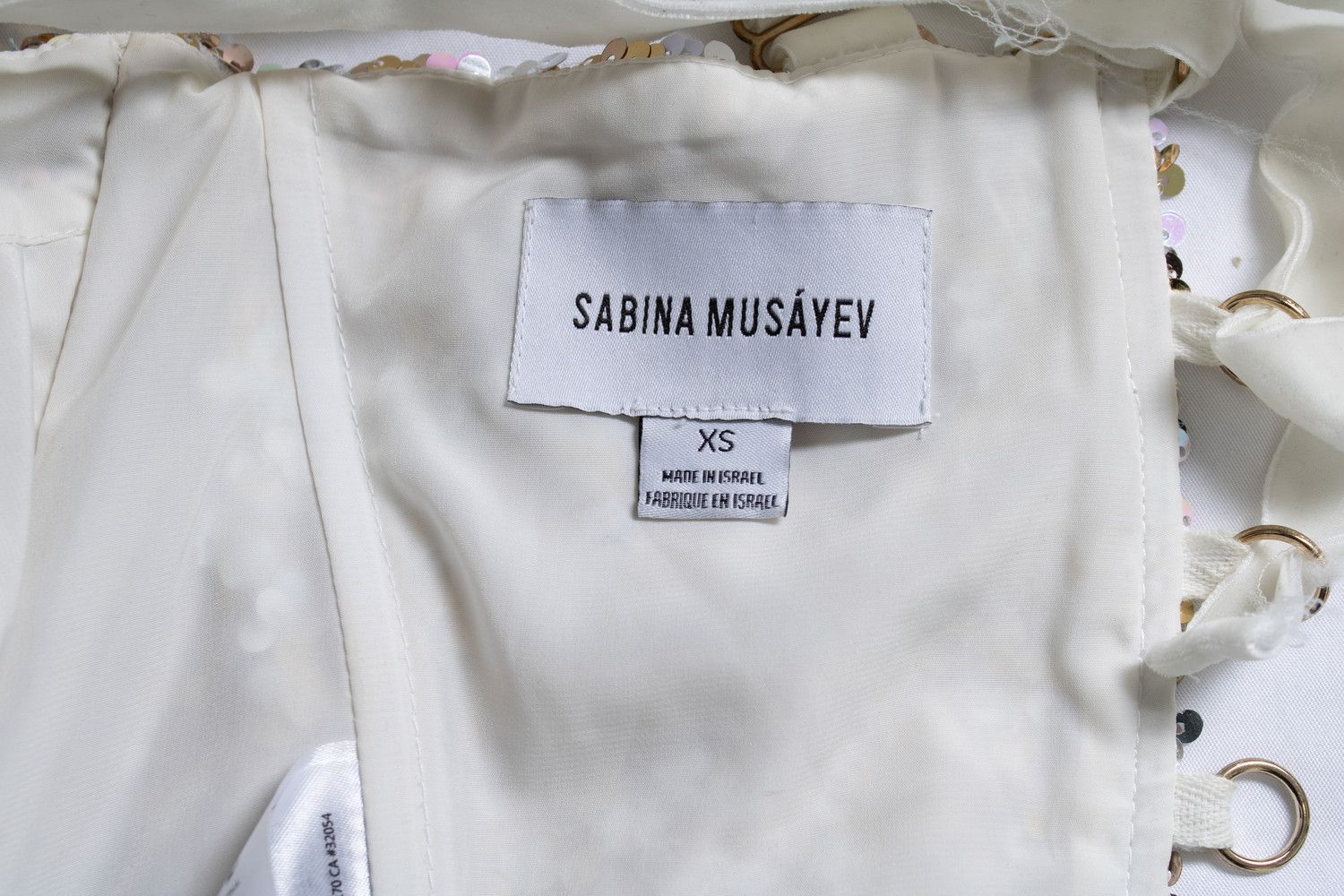 Other Sabina Musayev, sequinned glitter top Size XS / US 0-2 / IT 36-38 - 10 Thumbnail