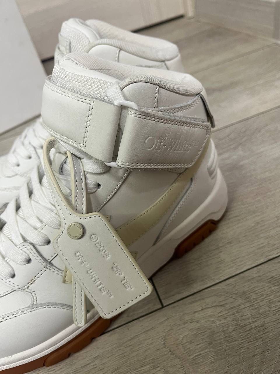 Off-White Off White Out Off Office High Top Size US 7 / EU 40 - 6 Thumbnail