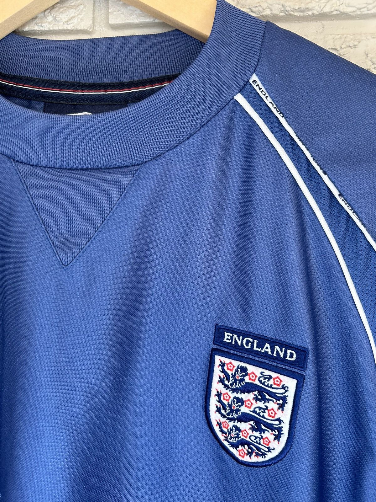 Umbro × Vintage Vintage 1999 Umbro England National Team Soccer Jersey Size US L / EU 52-54 / 3 - 4 Thumbnail