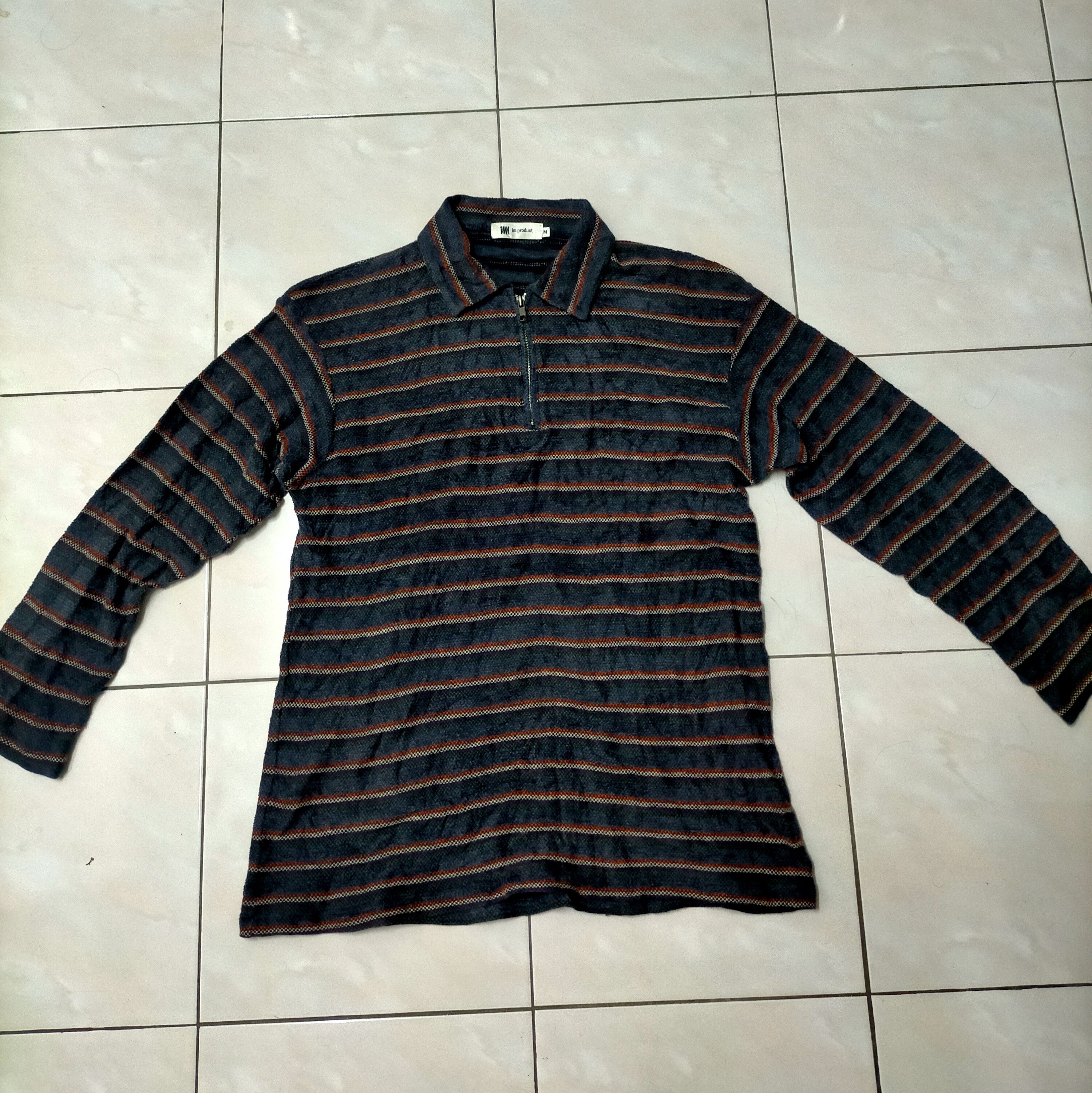 Issey Miyake × Vintage Vintage Im Product Issey miyake half zipper tshirt Size US M / EU 48-50 / 2 - 2 Thumbnail