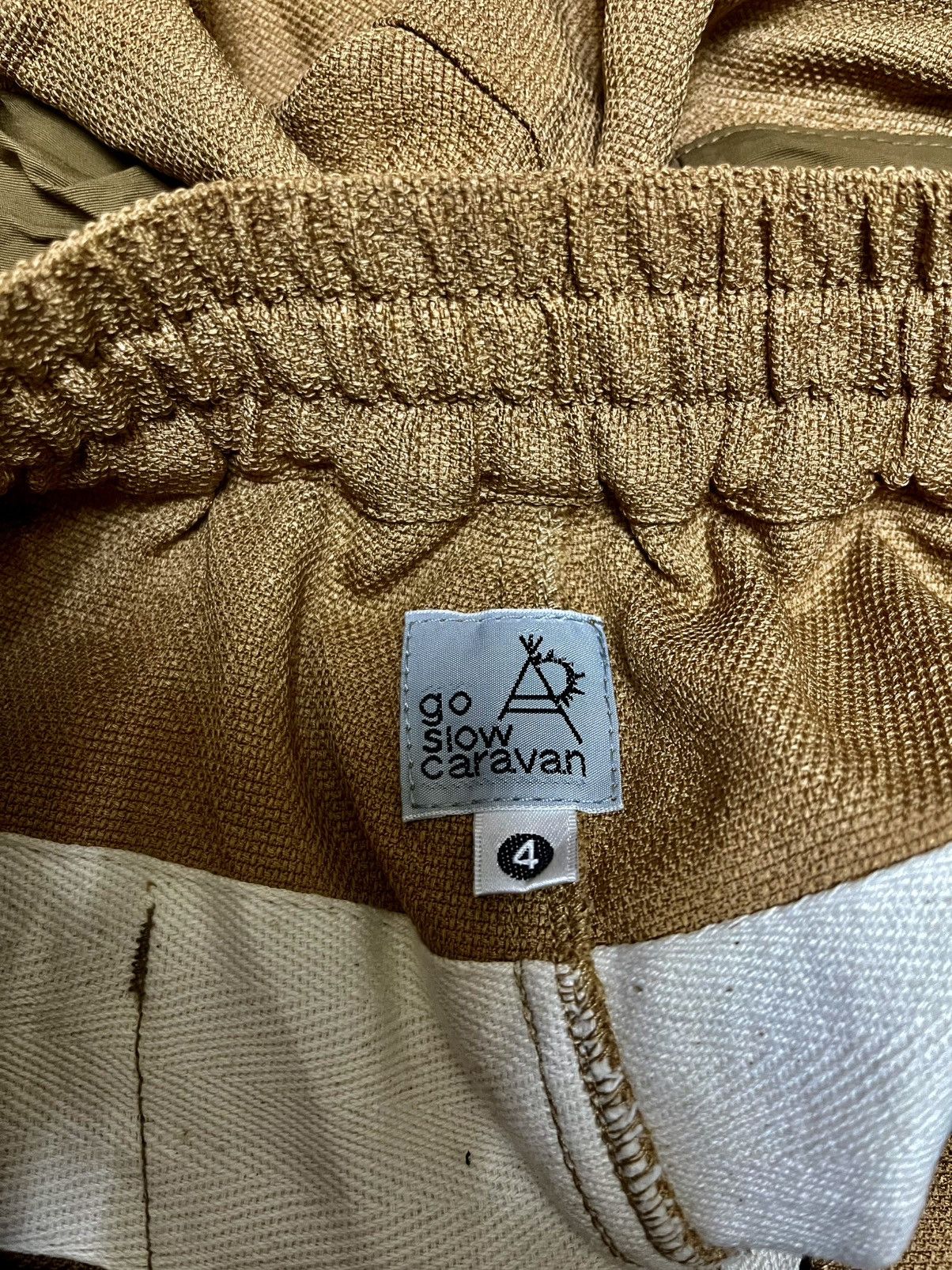 go slow caravan ☆go slow caravan☆ BUTCHERxNYLON/COTTON ANKLE BUSH PANTS Size US 31 - 2 Thumbnail