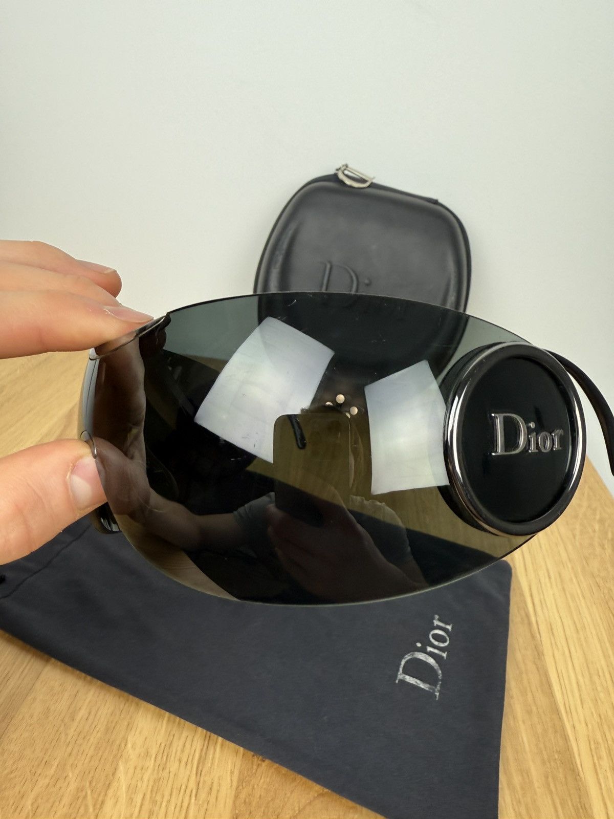 Dior × John Galliano Dior sport 2 mask shield sunglasses by John Galliano Size ONE SIZE - 2 Thumbnail