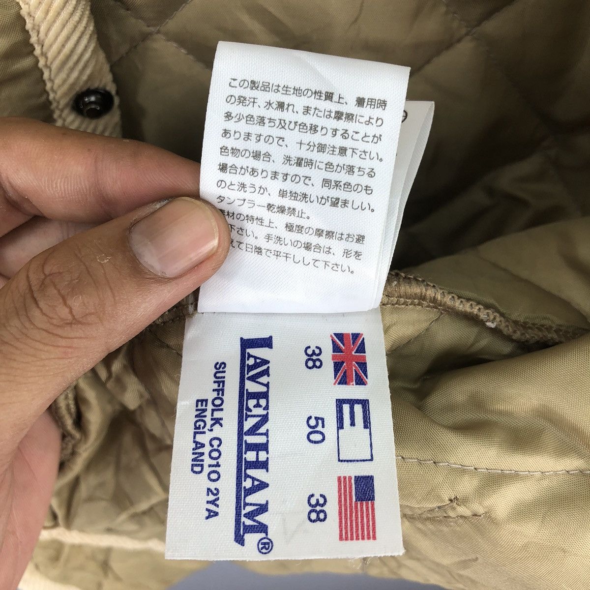 Lavenham Vintage 1990s Lavenham Quilted Jacket - Barbour Inspired Size US S / EU 44-46 / 1 - 20 Thumbnail