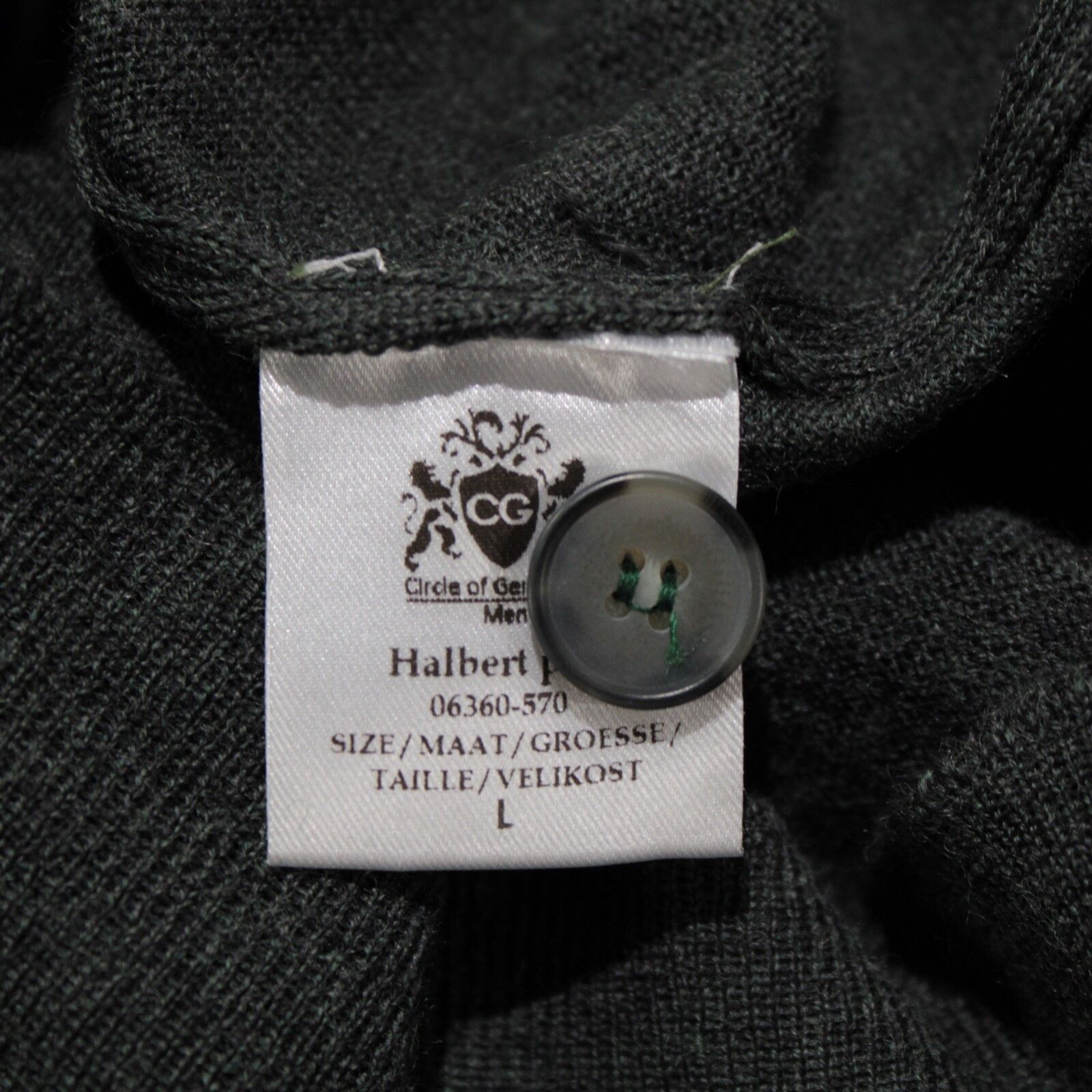 Other Circle of Gentlemen Sweater Size US L in Green Size US L / EU 52-54 / 3 - 5 Thumbnail