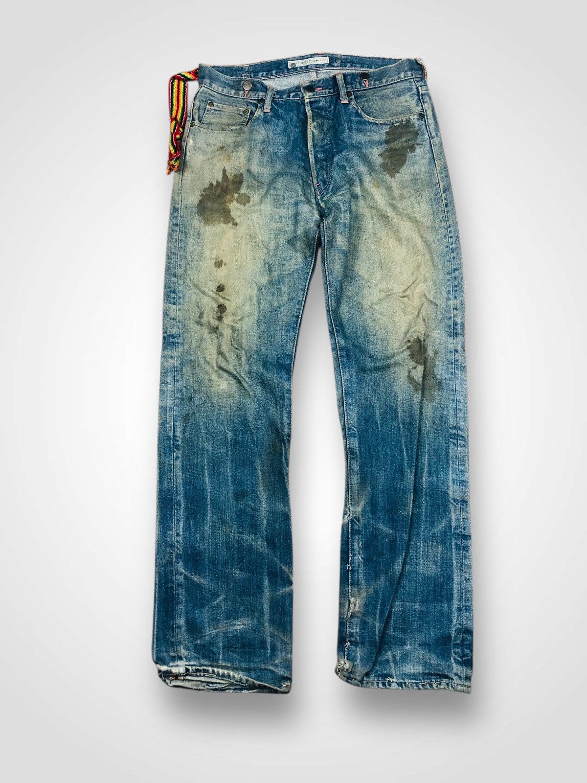 Journal Standard Jounal Standard Homestead Distress Jeans (37) Size US 29 - 1 Thumbnail