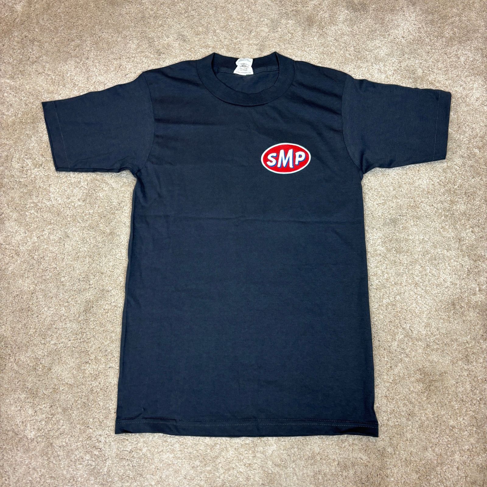 Vintage Vintage 90s SMP Skateboarding STP Parody Logo T Shirt Small Size US S / EU 44-46 / 1 - 2 Thumbnail