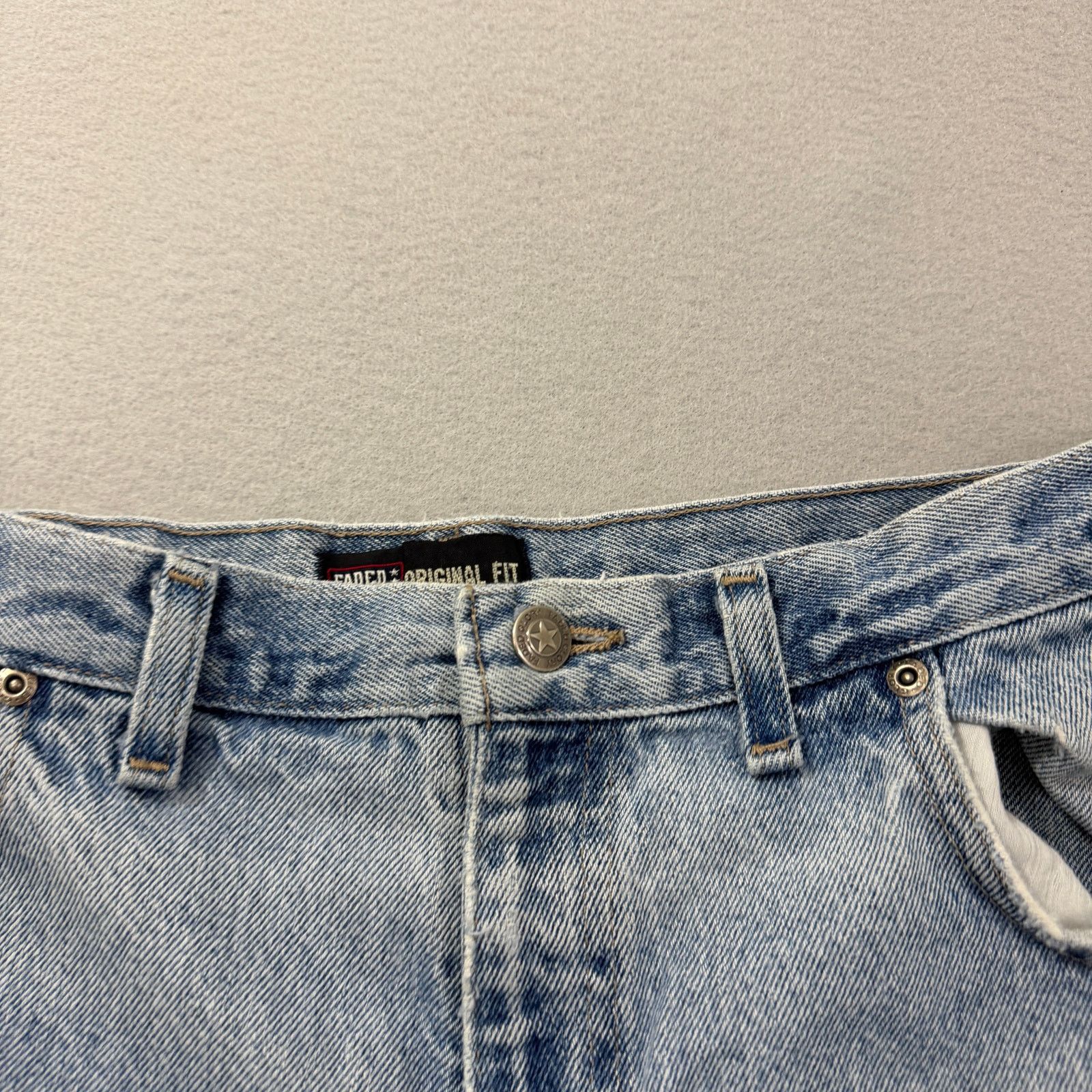 Vintage Vintage Faded Glory Jean Shorts Men's 32 Blue 10" Inseam Size US 32 / EU 48 - 3 Thumbnail