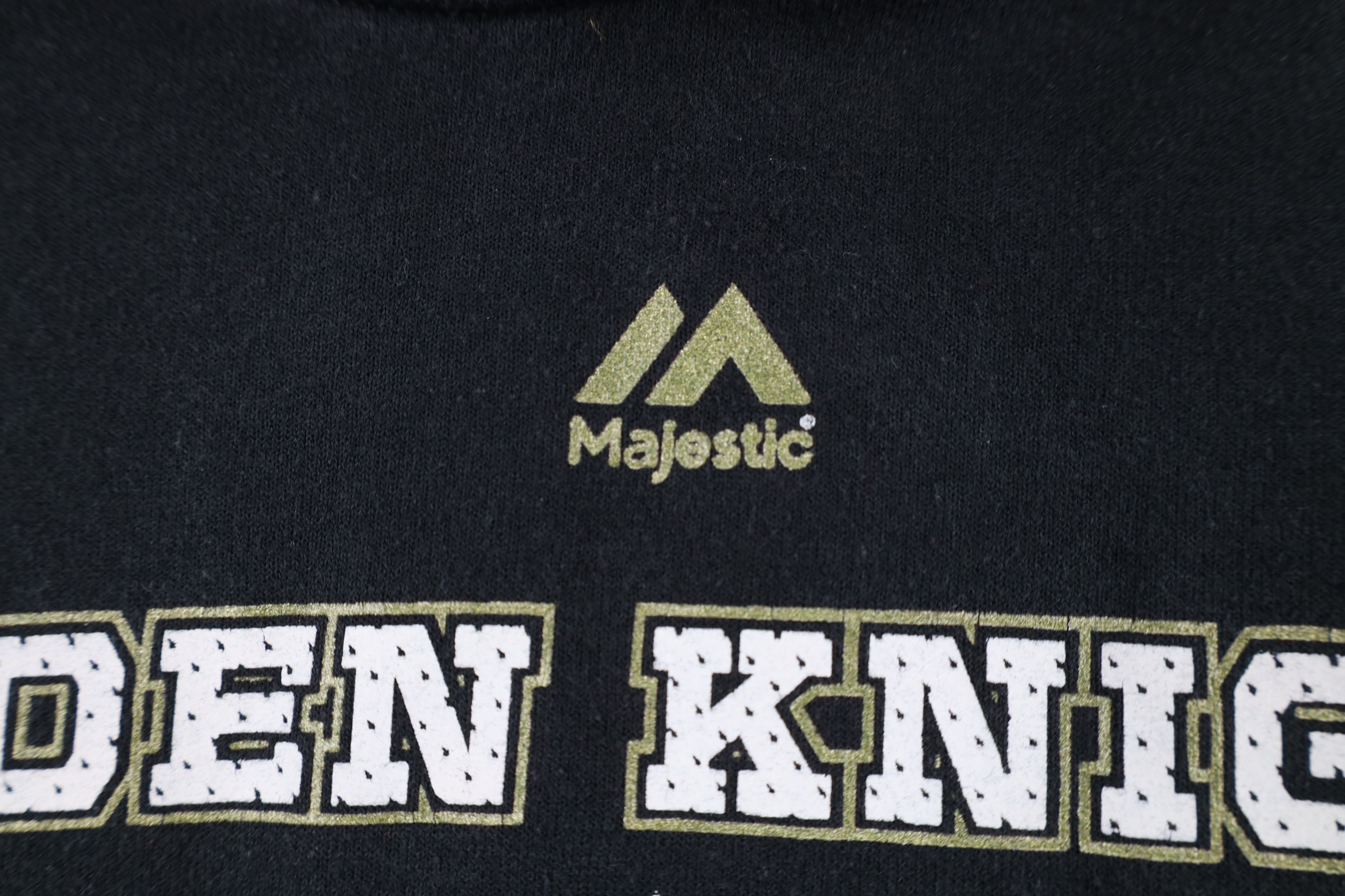 Majestic × Vintage Majestic Out Las Vegas Golden Knights Hockey Hoodie Black Size US XL / EU 56 / 4 - 4 Thumbnail