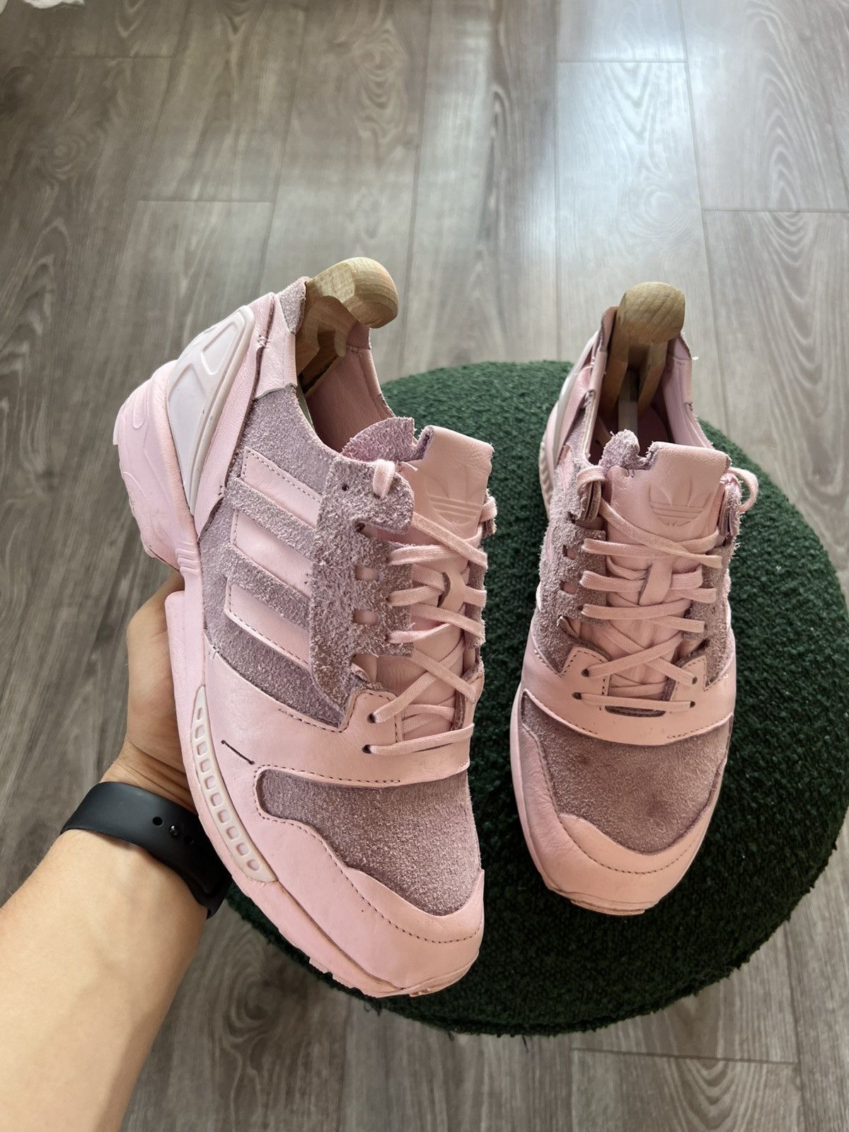 Adidas Adidas Luxury ZX 8000 „Minimalist Iconic” Leather Sneakers Size US 9 / EU 42 - 12 Thumbnail
