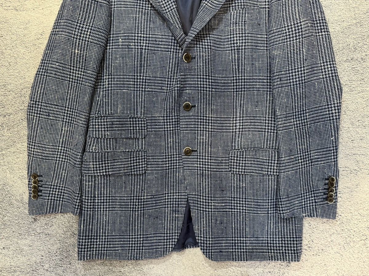 Suitsupply Suitsupply Washington VBC Plaid Blazer 42R/EU52 Silk Linen Size 42R - 6 Thumbnail