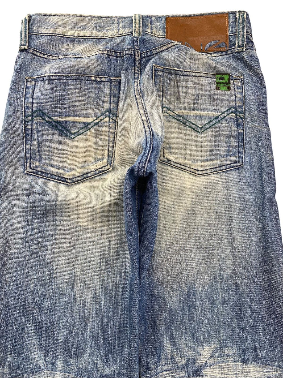 Energie Energie Light Wash Whiskered Style Rilexed Fit Leg Jeans Size US 30 / EU 46 - 4 Thumbnail