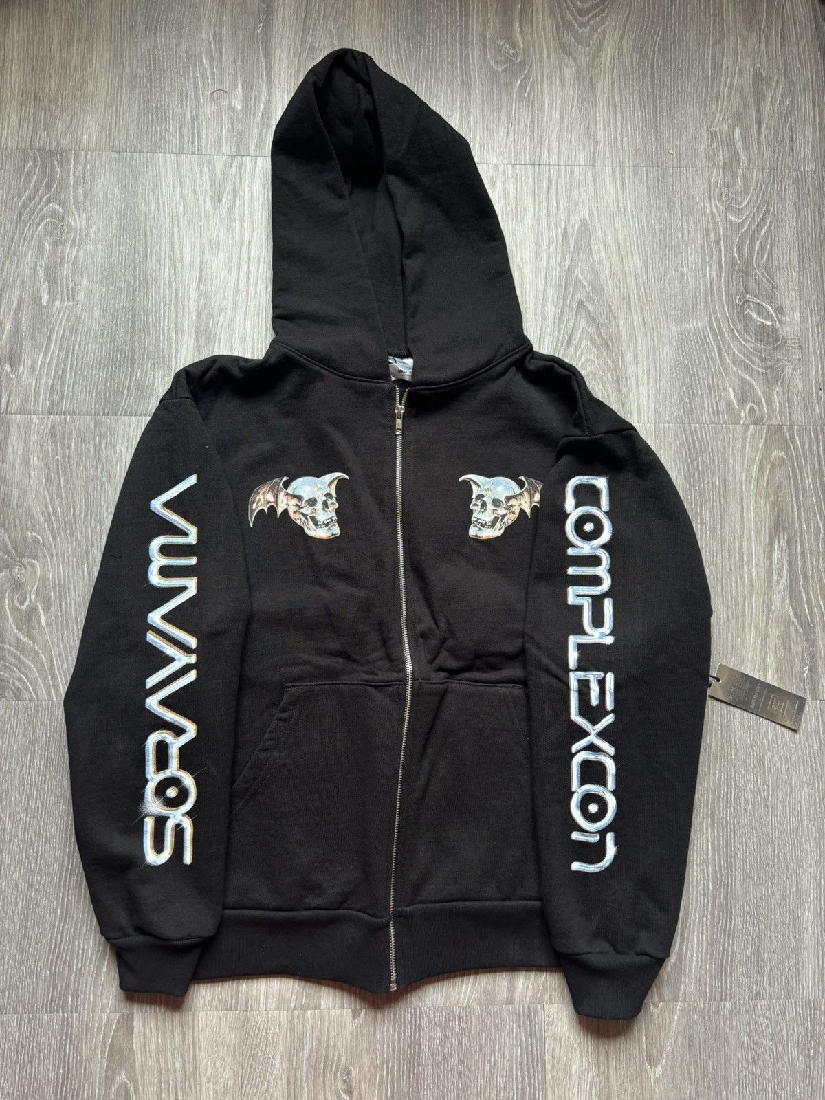 Club Sorayama Complex Exclusive Sorayama Skull Zip Hoodie Size US M / EU 48-50 / 2 - 2 Thumbnail