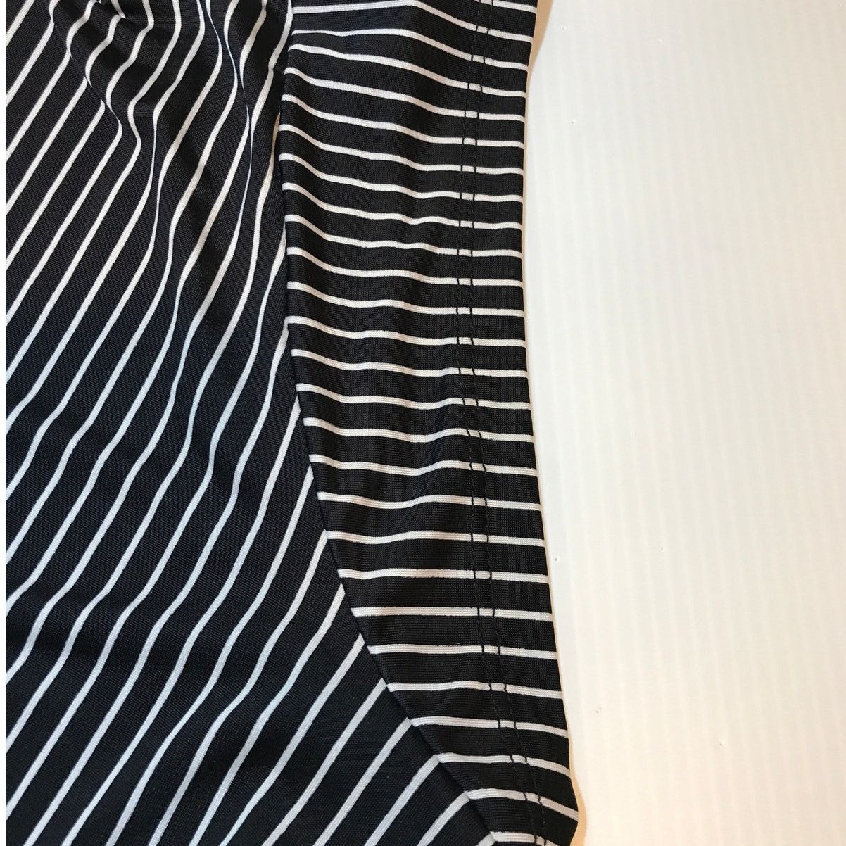 Worthington Worthington Black White V-neck Cap Sleeves Blouse XL Size XL / US 12-14 / IT 48-50 - 6 Thumbnail