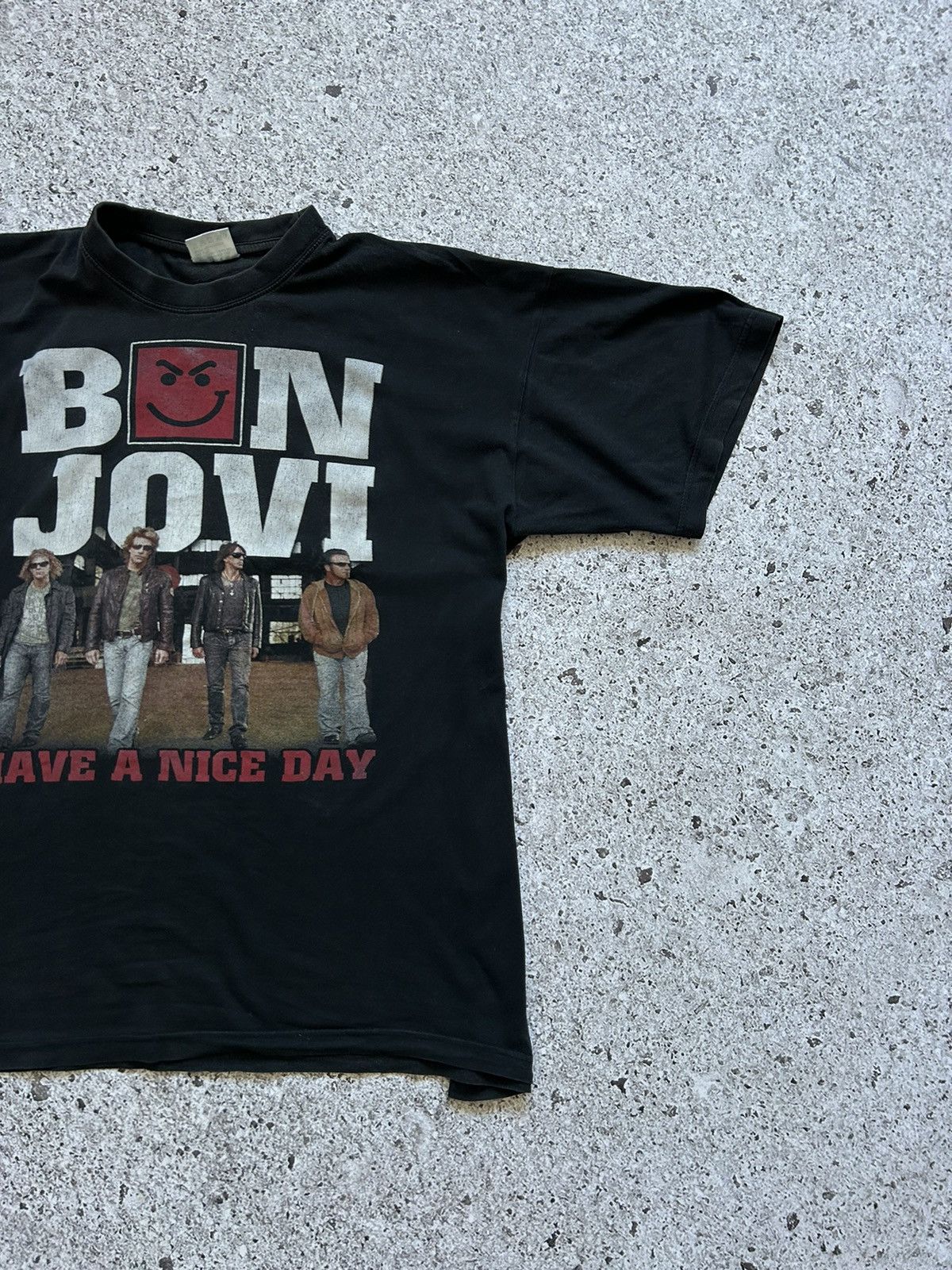 Band Tees × Bon Jovi Vintage Bon Jovi Have A Nice Day European Tour 2006 T-Shirt Size US XXL / EU 58 / 5 - 5 Thumbnail