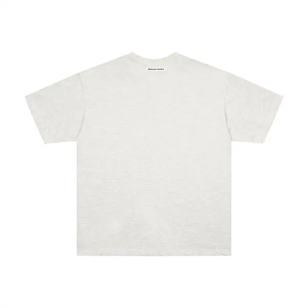 Japanese Brand Komura x Miwa Grey Cherry Print Loose Casual Cotton T-Shirt Size US L / EU 52-54 / 3 - 8 Thumbnail