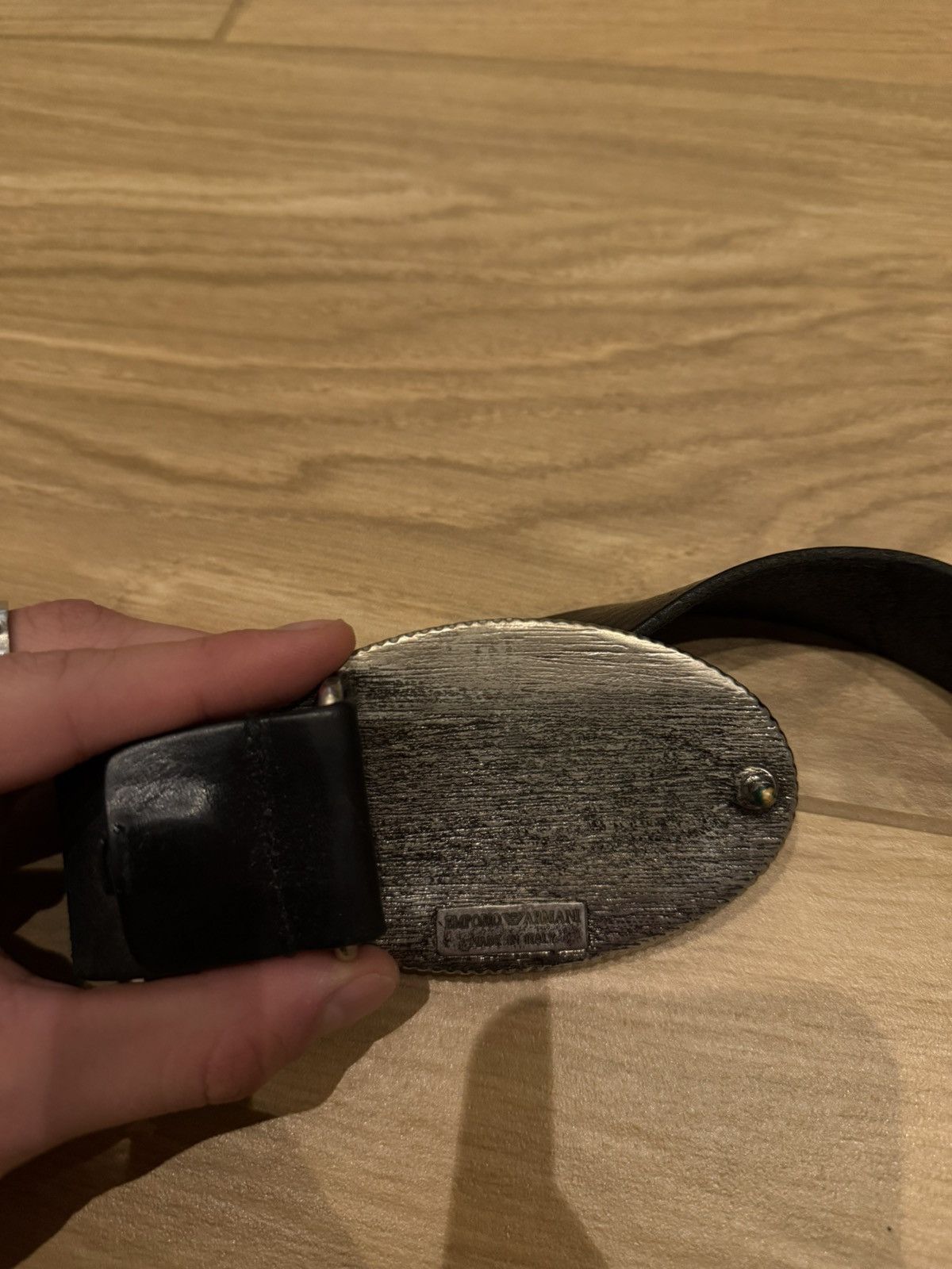 Emporio Armani Emporio Armani Belt Size 38 - 2 Thumbnail