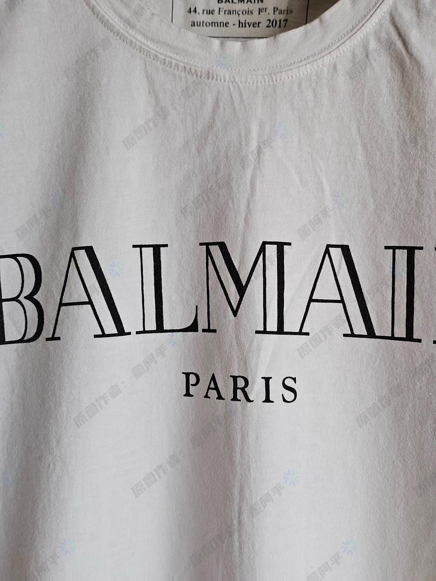 Balmain Balmain short-sleeve T-shirt Q4 Size US M / EU 48-50 / 2 - 2 Thumbnail