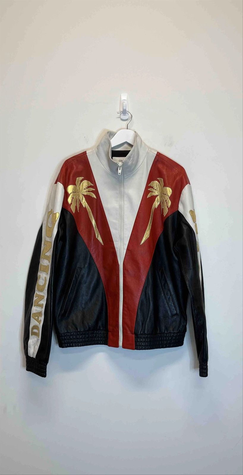 Celine Celine 21SS dancing kid loose raglan leather jacket sz50 Size US M / EU 48-50 / 2 - 4 Thumbnail