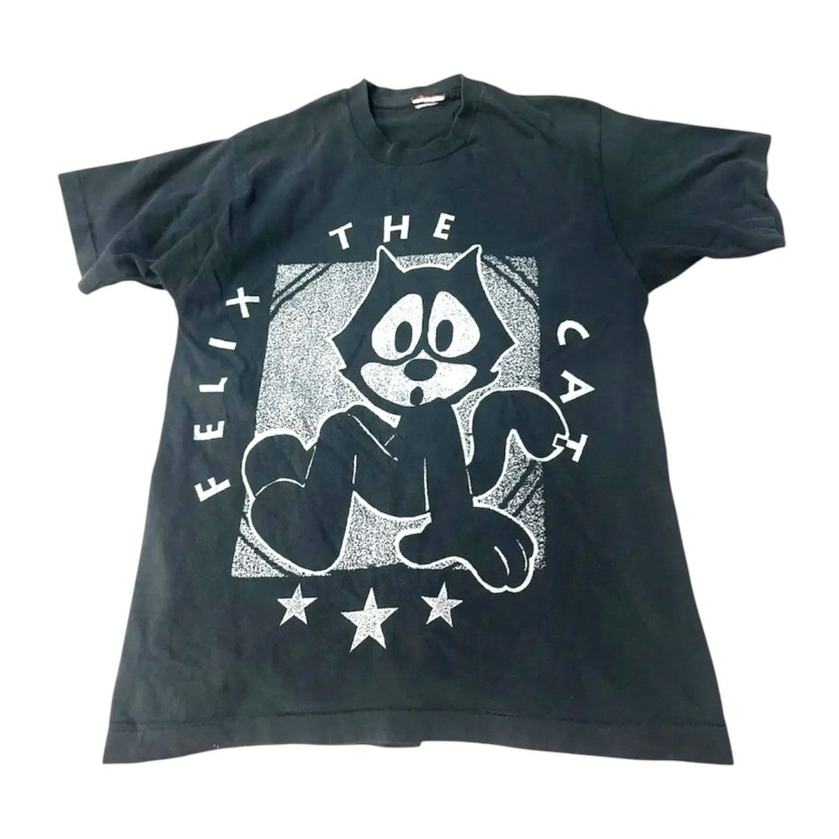 Vintage Vintage 90s Single Stitch Felix the Cat T-Shirt Size US M / EU 48-50 / 2 - 1 Thumbnail