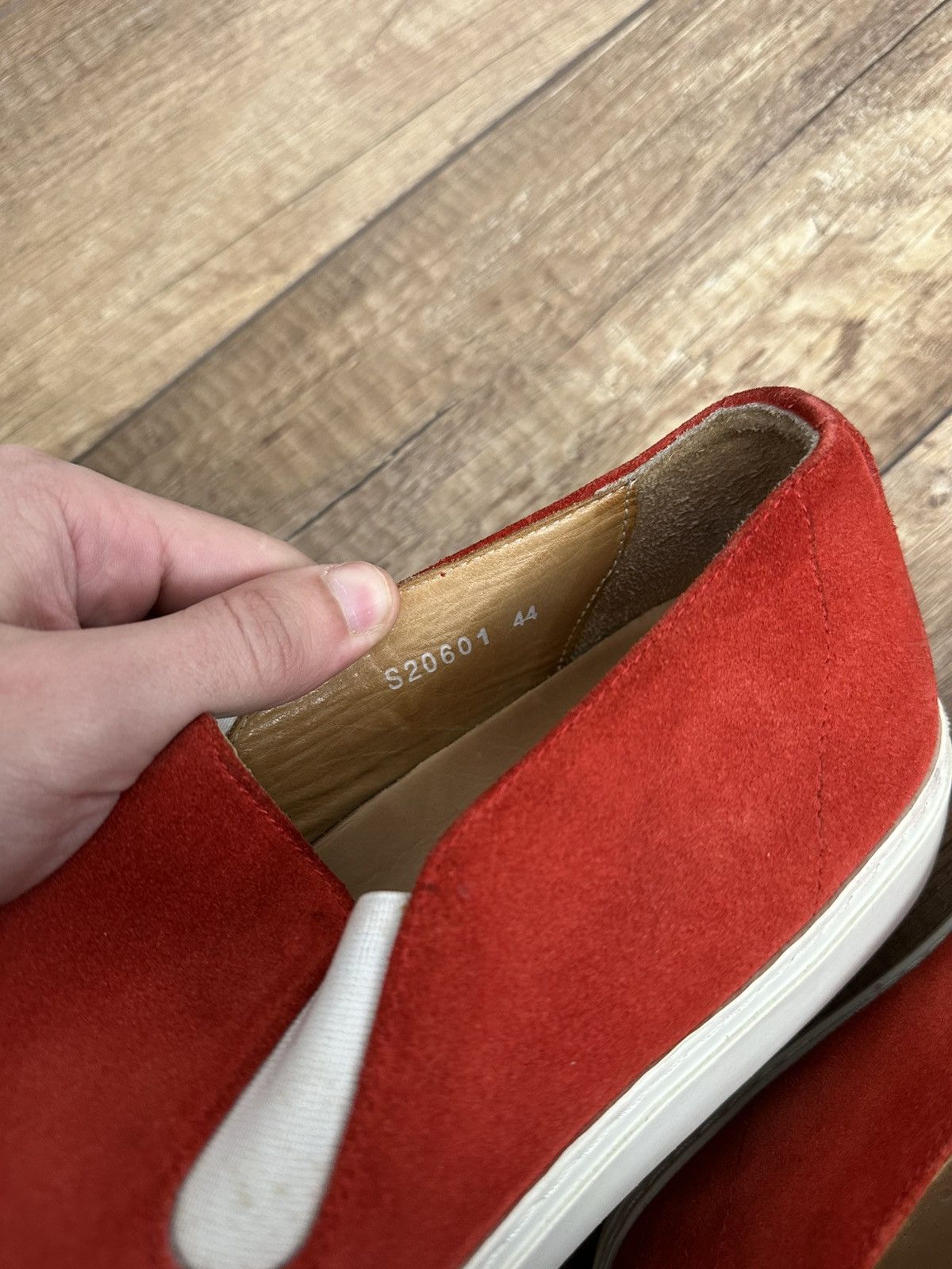 Comme des Garcons SHIRT Comme Des Garcons SHIRT Slip On Suede Shoes Size US 11 / EU 44 - 19 Thumbnail