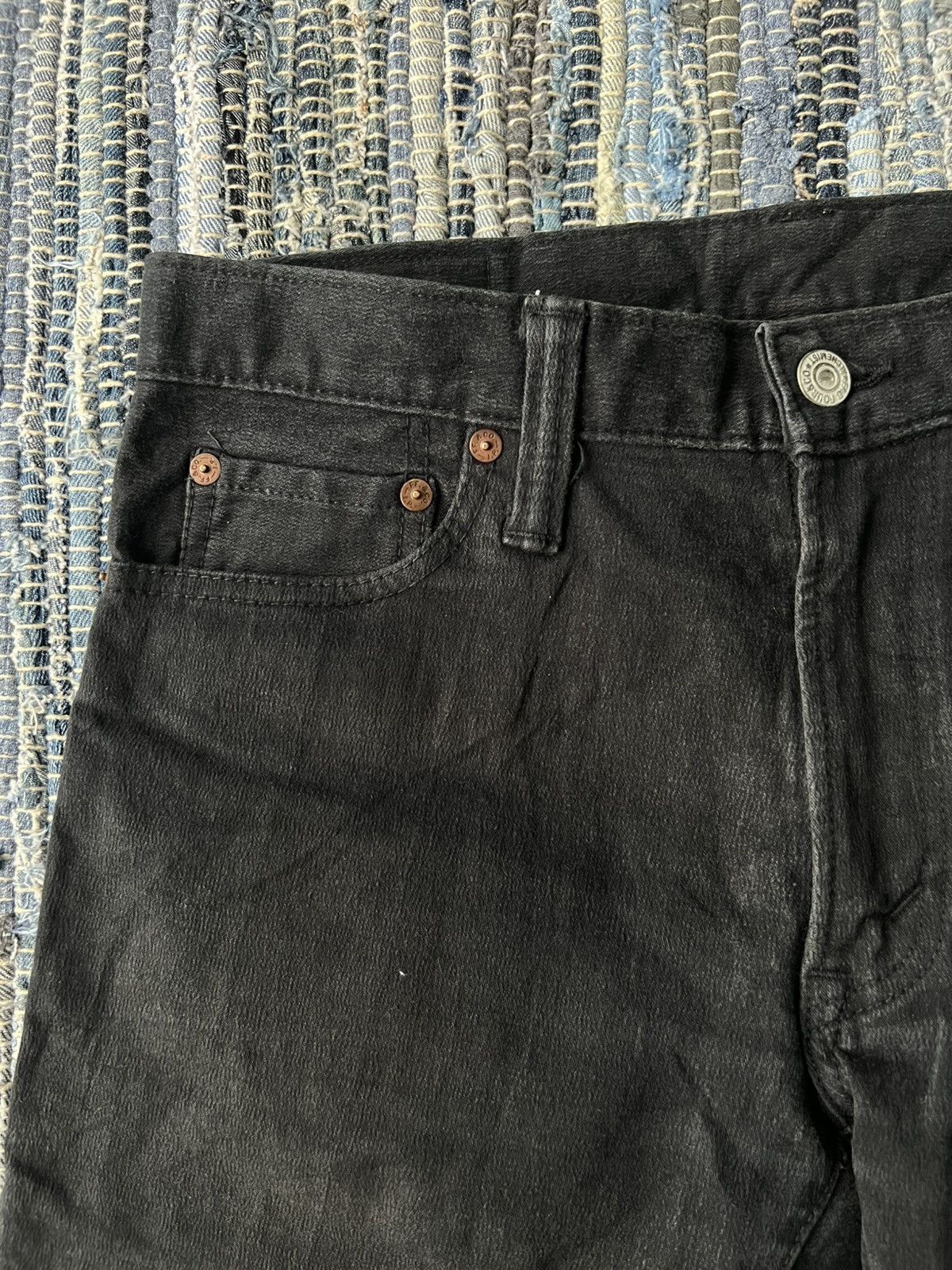 Skull Jeans by an Alchemist Super Flare Skulls Jeans Goth Post Apocalypse Denim Jeans Size US 30 / EU 46 - 7 Thumbnail