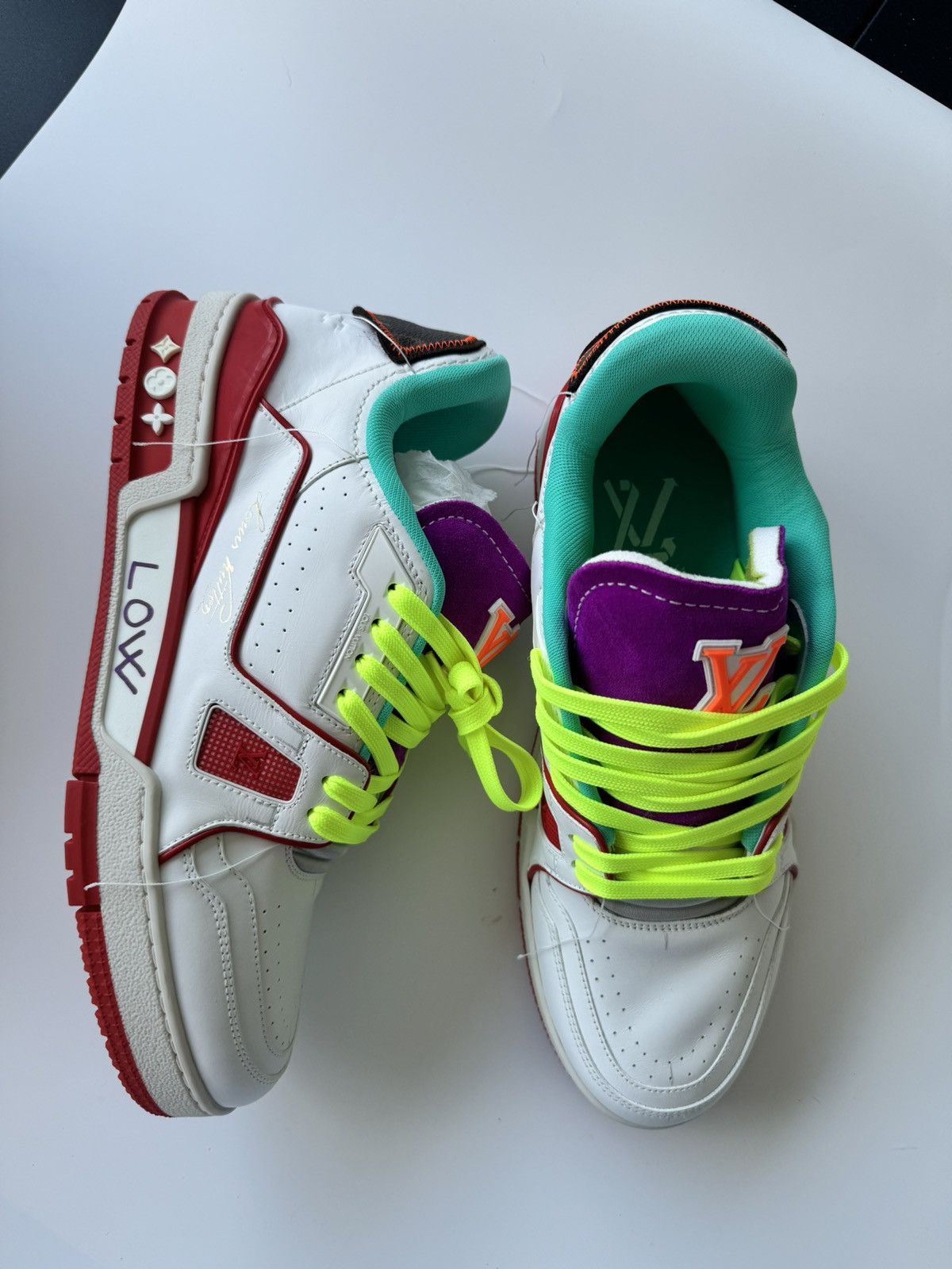 Louis Vuitton Louis vuitton trainer x paris exclusive Size US 7 / EU 40 - 3 Thumbnail
