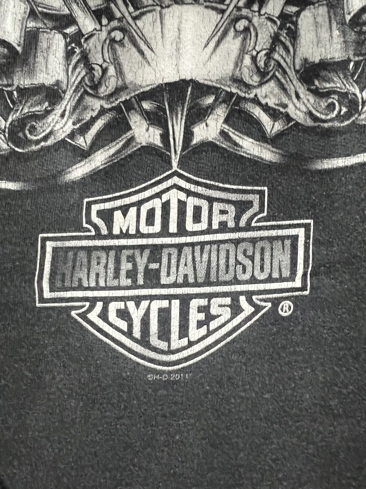 Harley Davidson × Vintage Sleeveless Shirt - Harley Davidson HD Size US M / EU 48-50 / 2 - 3 Thumbnail