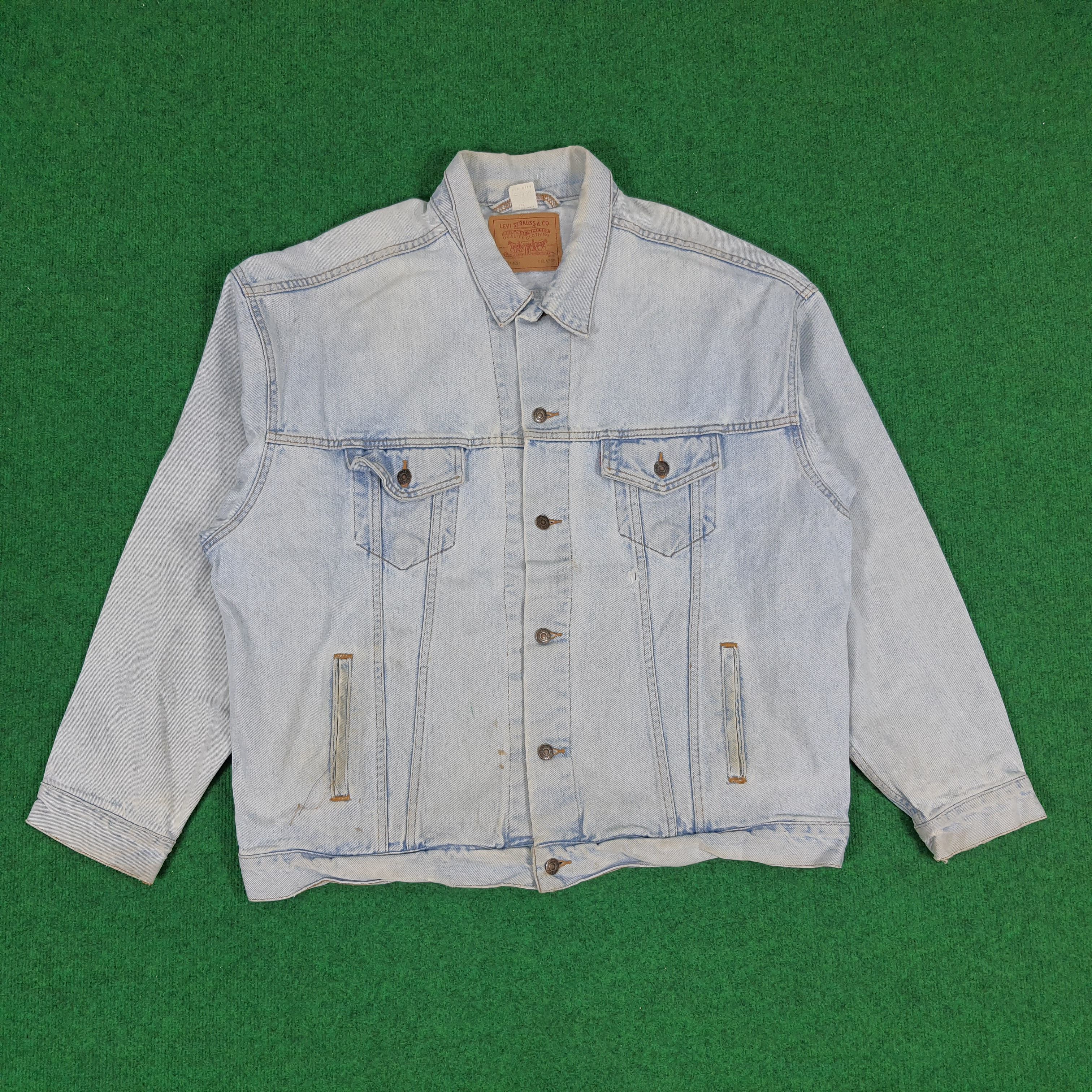 Levi's Vintage Levi's Denim Hysteric Glamour Custom Jeans Jacket Size US XXL / EU 58 / 5 - 3 Thumbnail